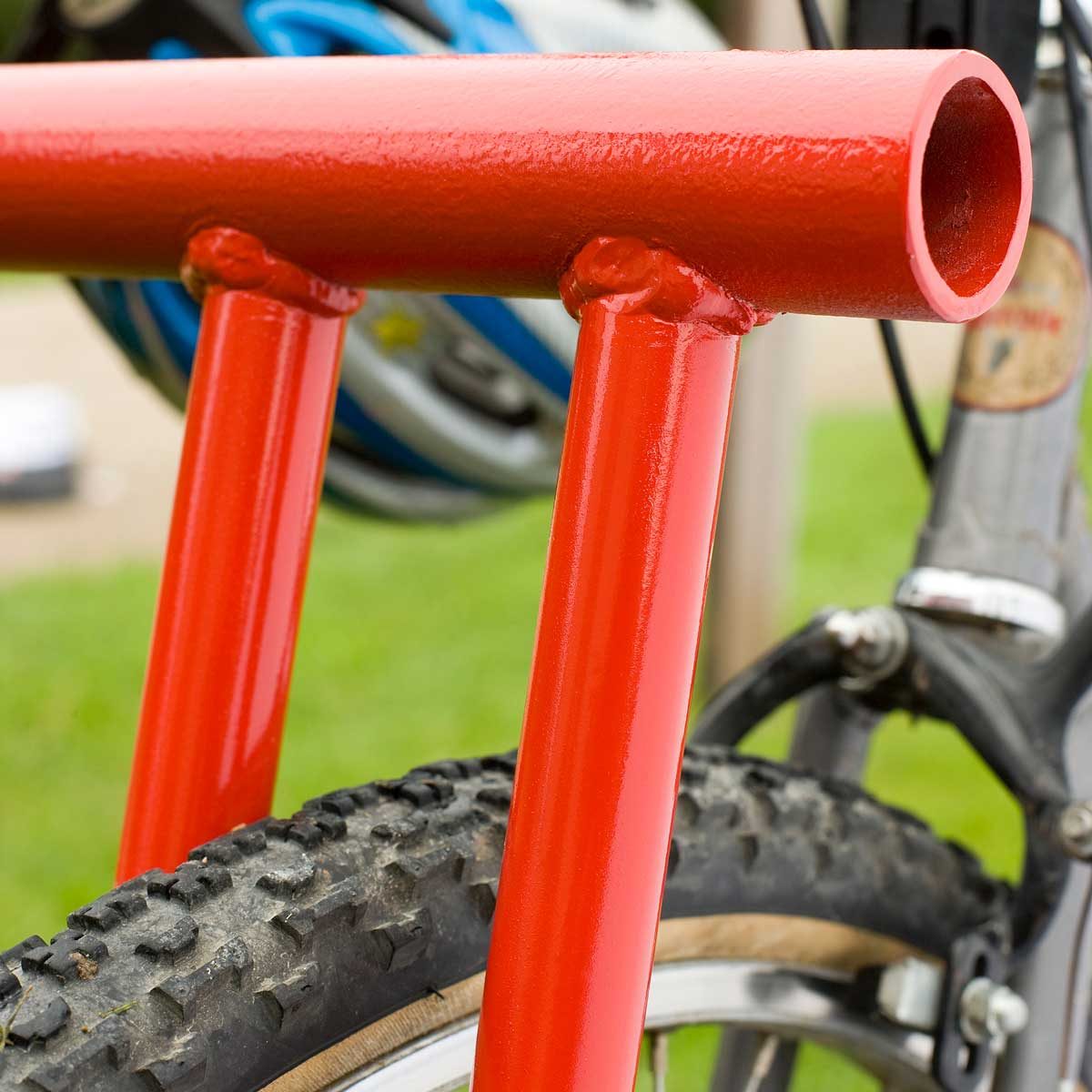 Easy DIY Bike Rack