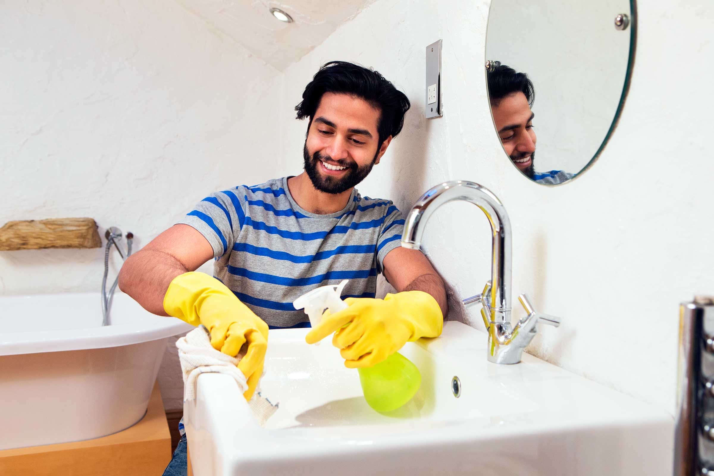 Bathroom cleaning