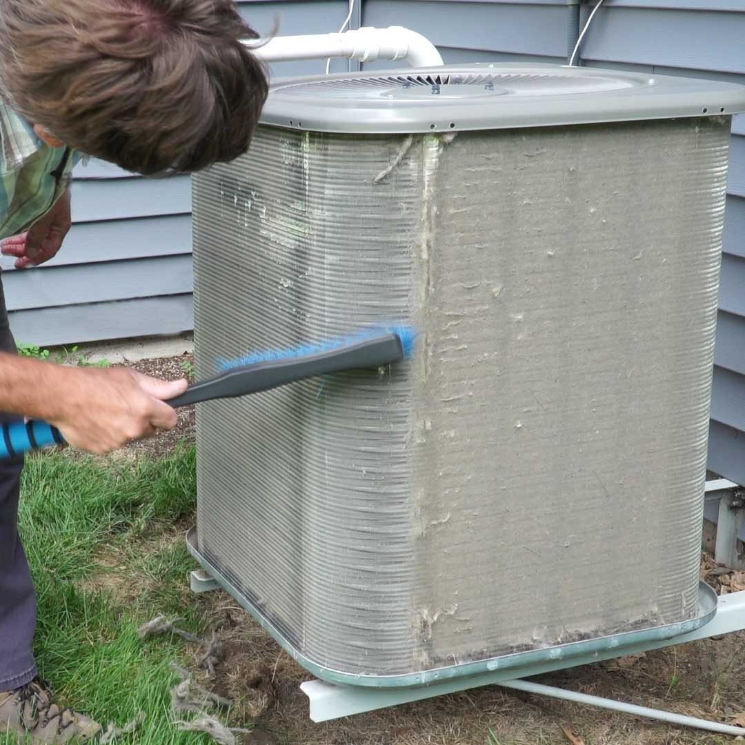 How To Clean An Air Conditioning Condenser (DIY) | Family Handyman