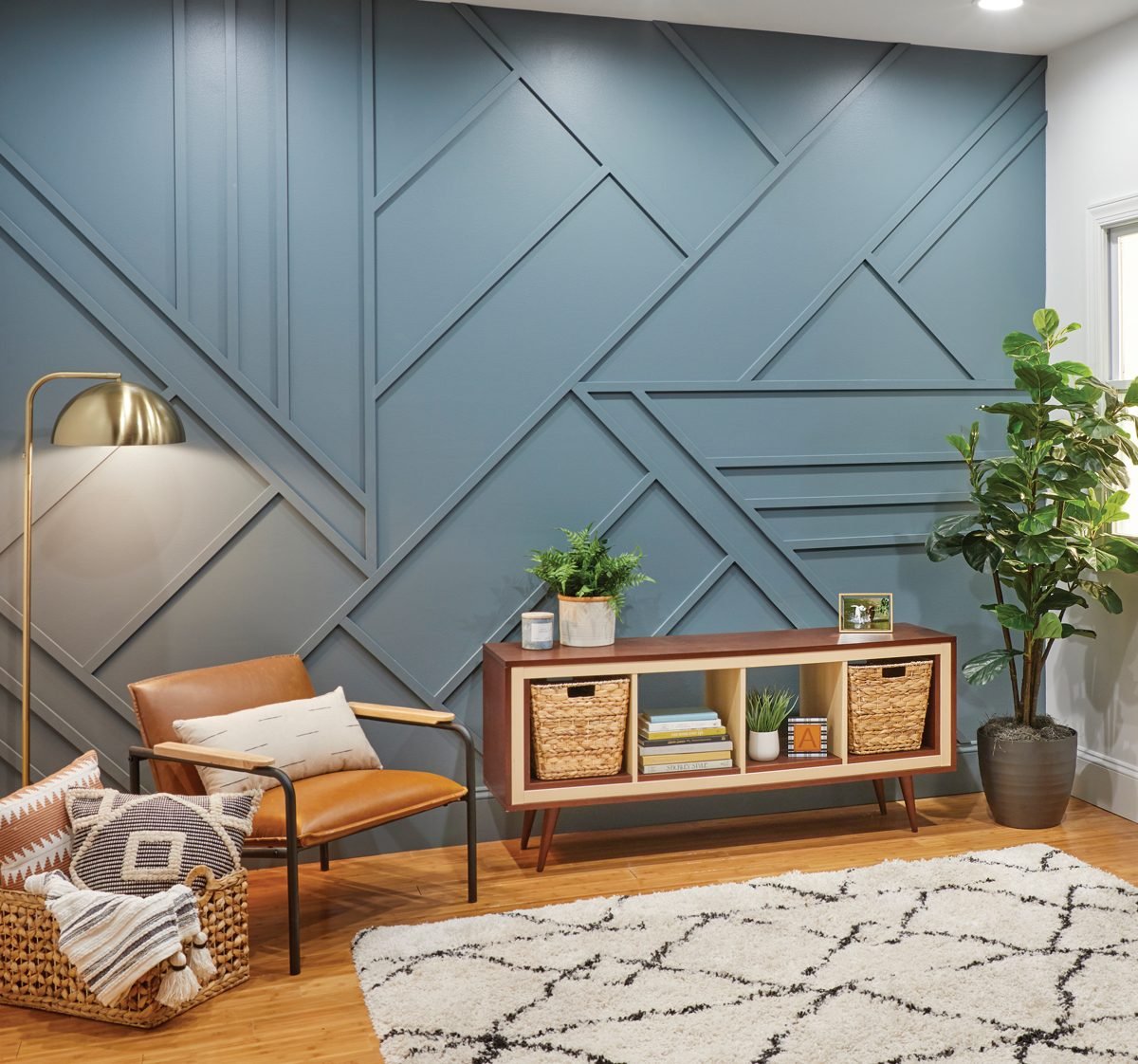 How to Build a Dynamic Accent Wall (DIY) Family Handyman