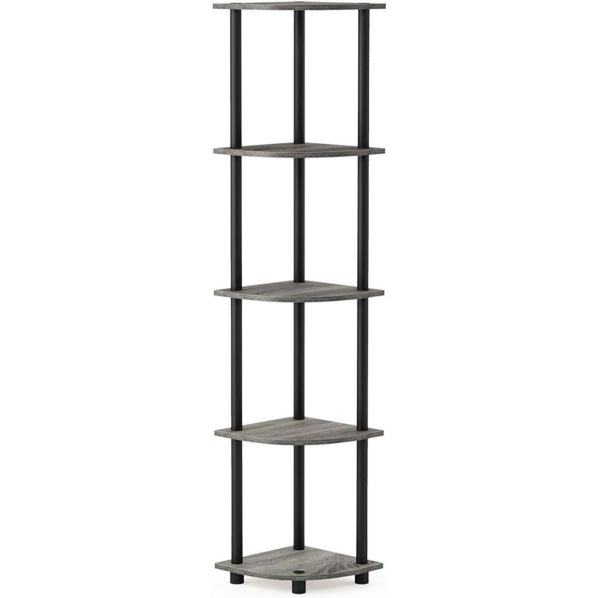 Corner shelf tower