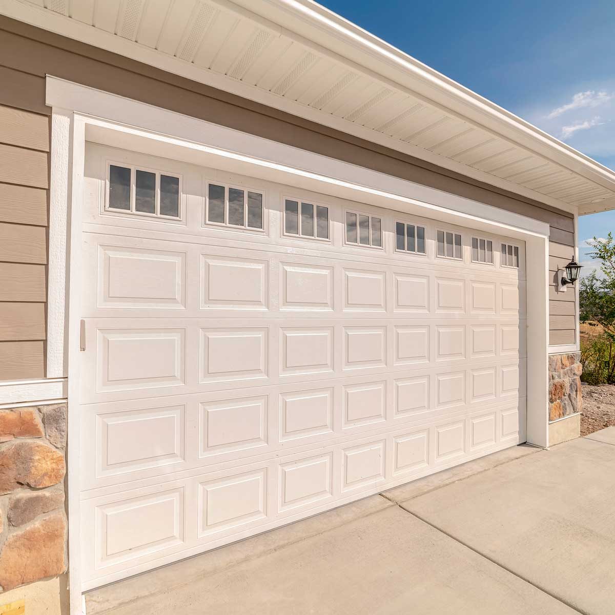 Add furniture decor double garage