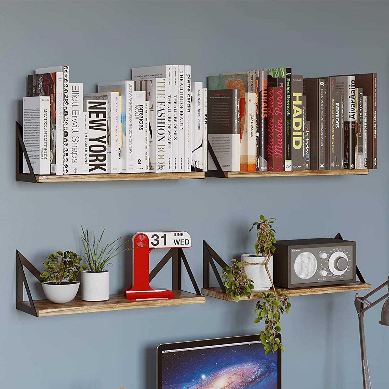 7 Bookshelves for Small Spaces