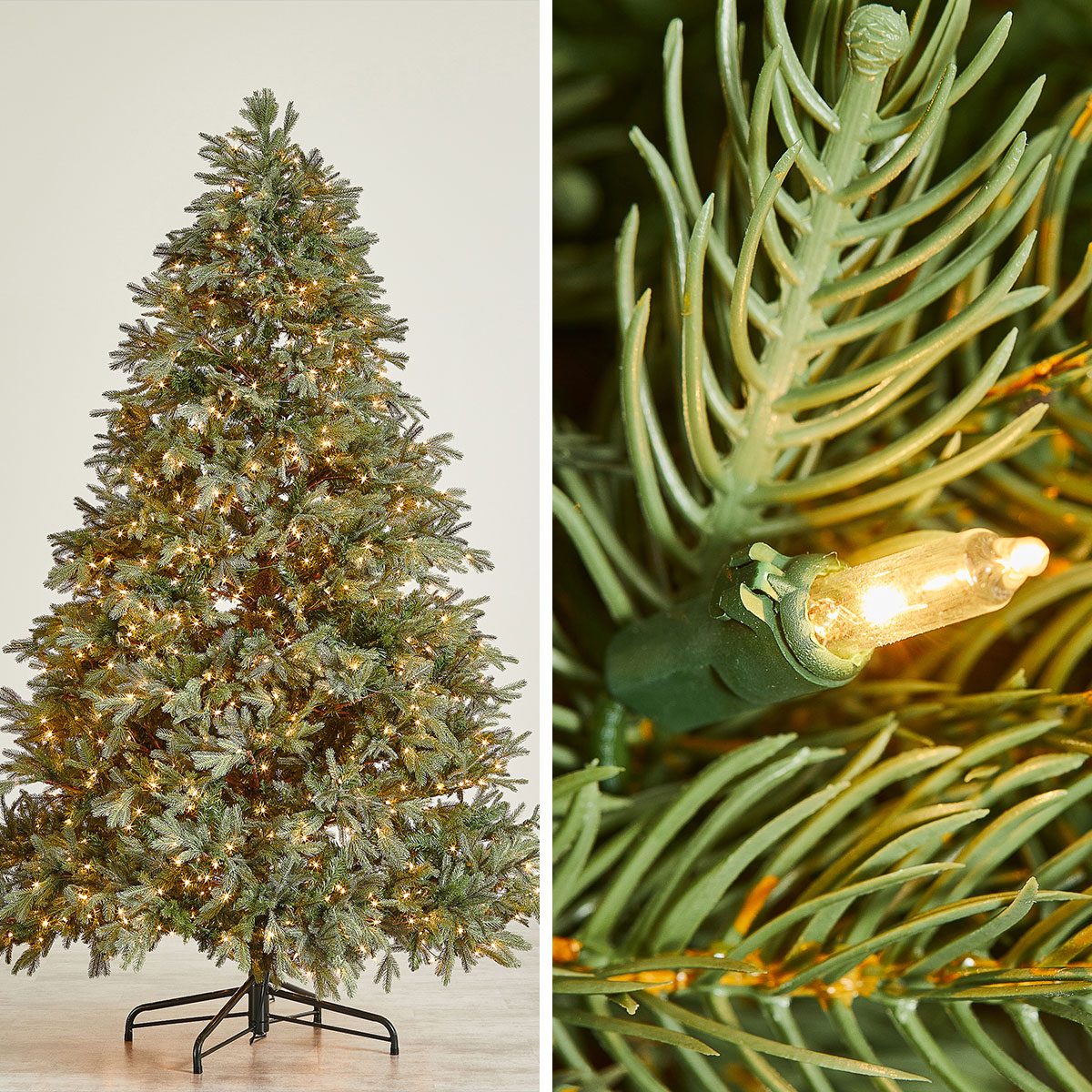 The Holiday Aisle® 84'' Lighted Pine Christmas Tree & Reviews