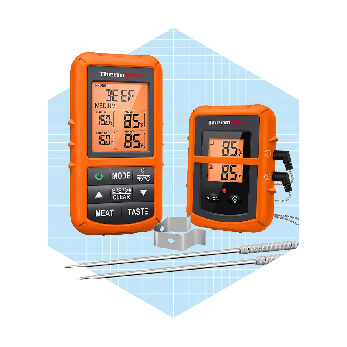 ThermoPro Bluetooth Grill Thermometer with 4 Probes at Tractor