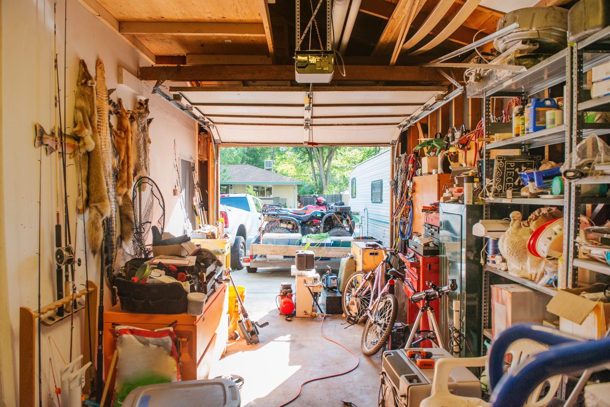 Garage Storage: How To Make Space-Saving Sliding Shelves - Home