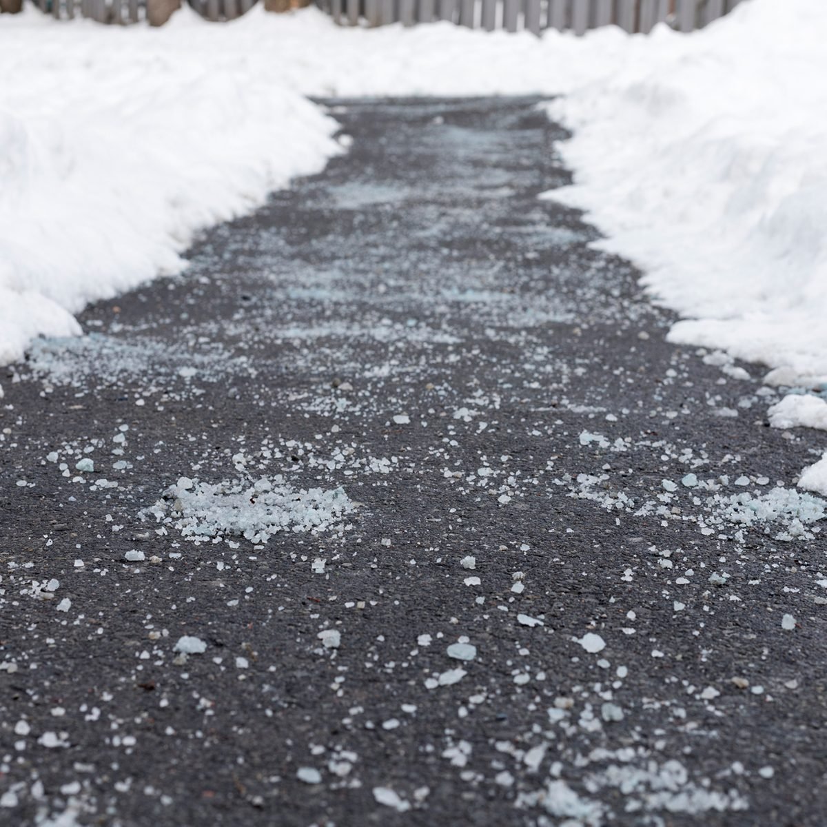 How To Melt Ice on Driveway With Salt or Ice Melts