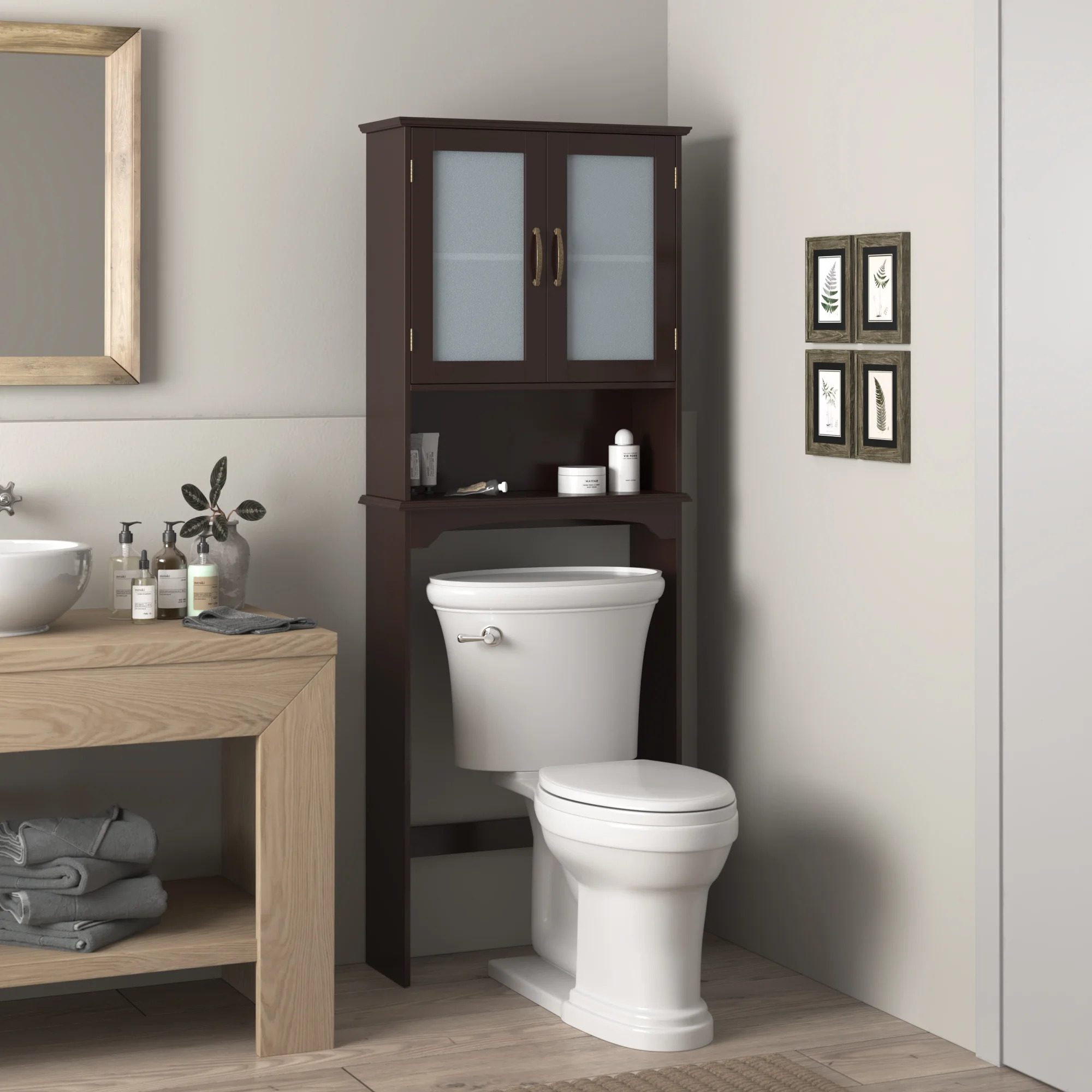 12 Bathroom Storage Over the Toilet Ideas 2022