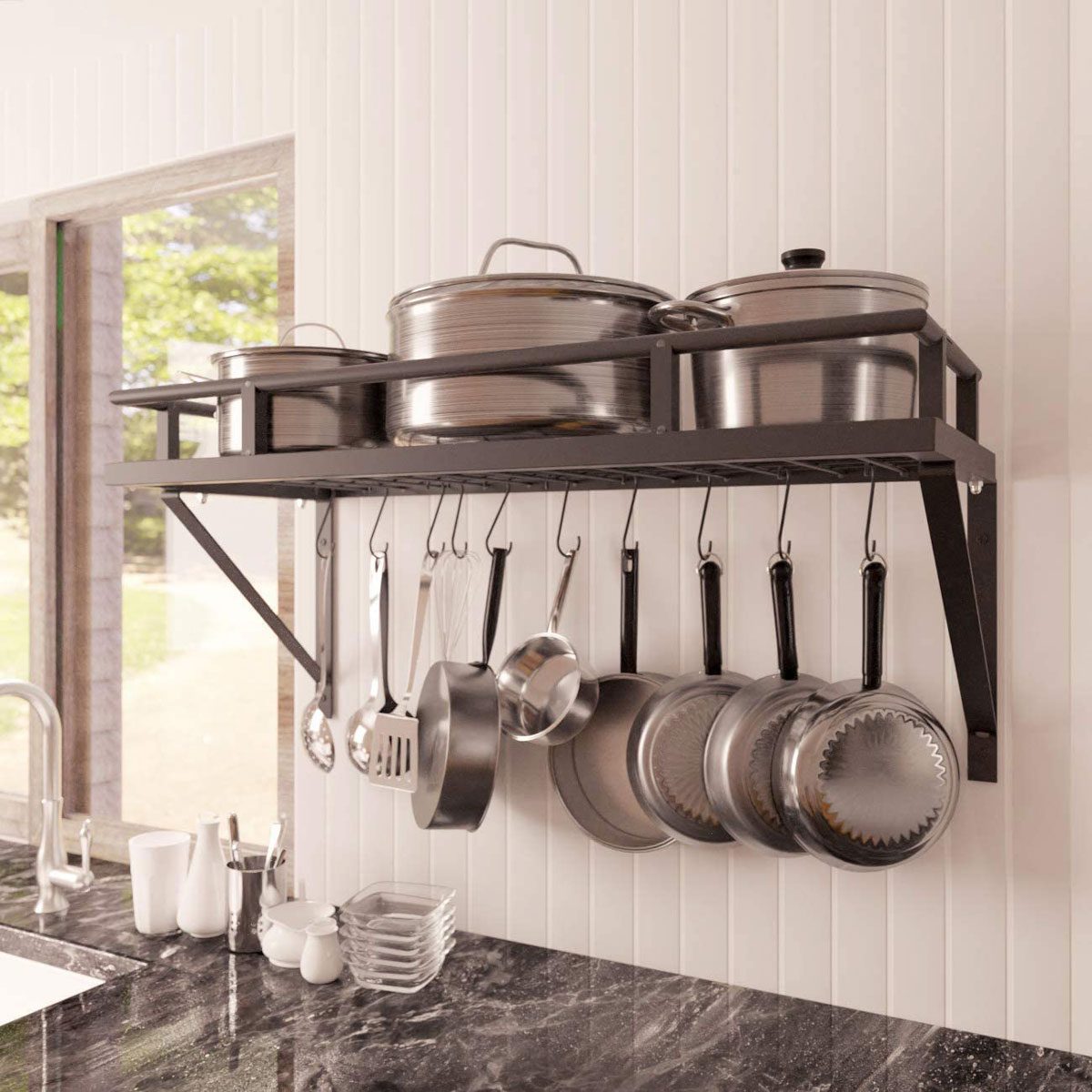 Hot or Not? Pot Racks Over the Stove