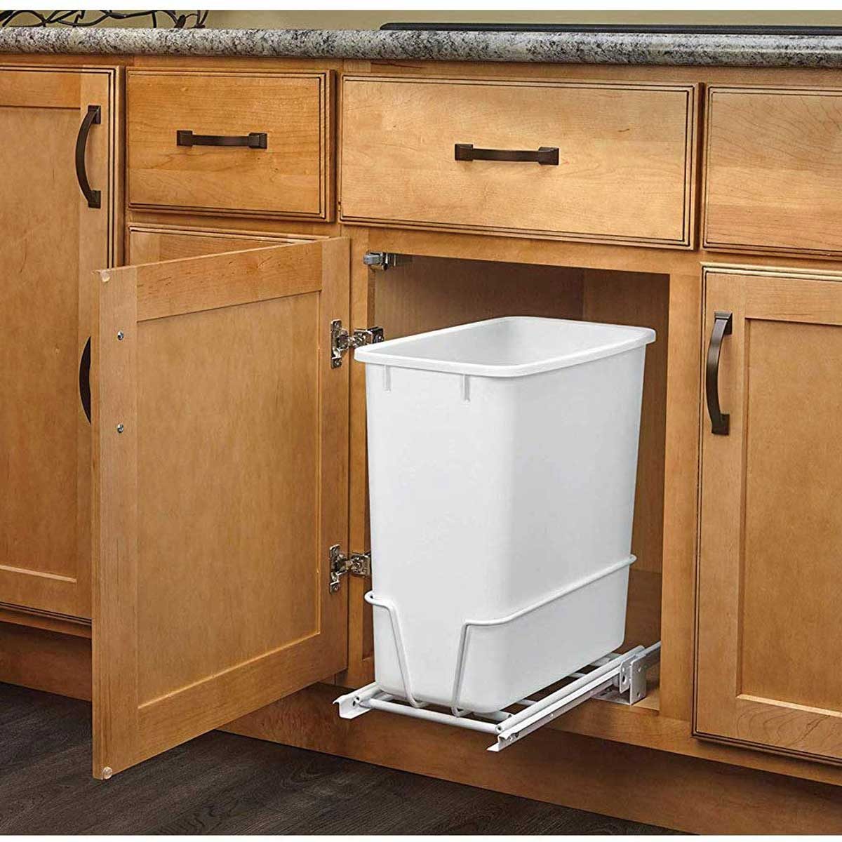 8 Best Pull-Out Trash Cans for Your Kitchen | The Family Handyman