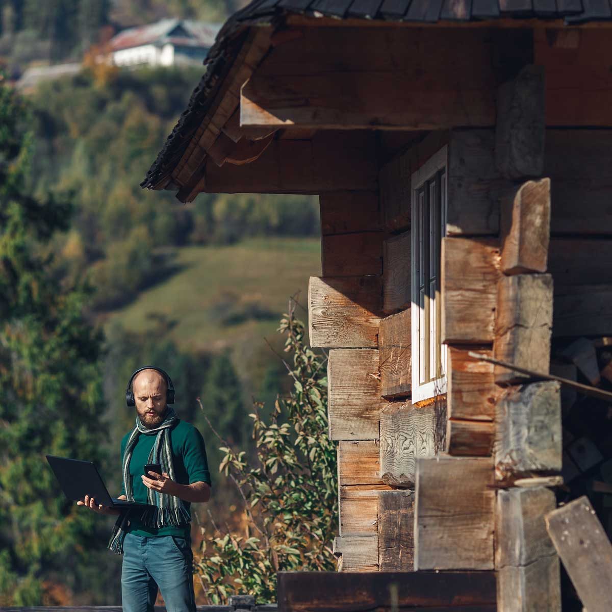 4 Ways to Get Internet at Your Off-Grid Cabin
