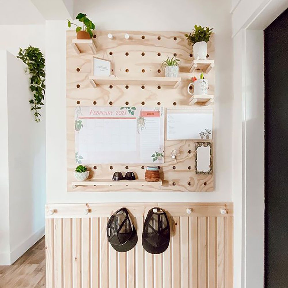 Entry Pegboard