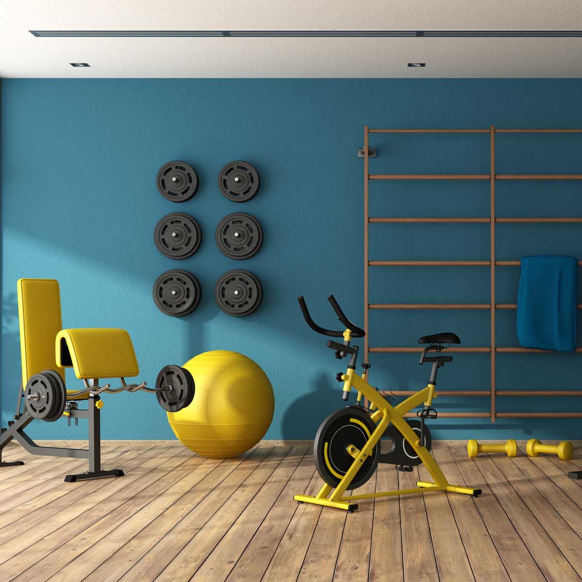 5 Stunning Ideas for the Perfect Home Gym Accent Wall