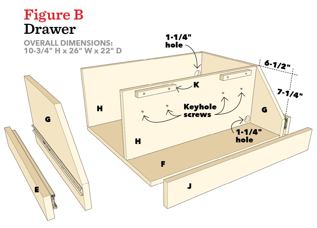 Keep Your Tools Ready with an In-Cabinet Charging Center (DIY) | Family ...