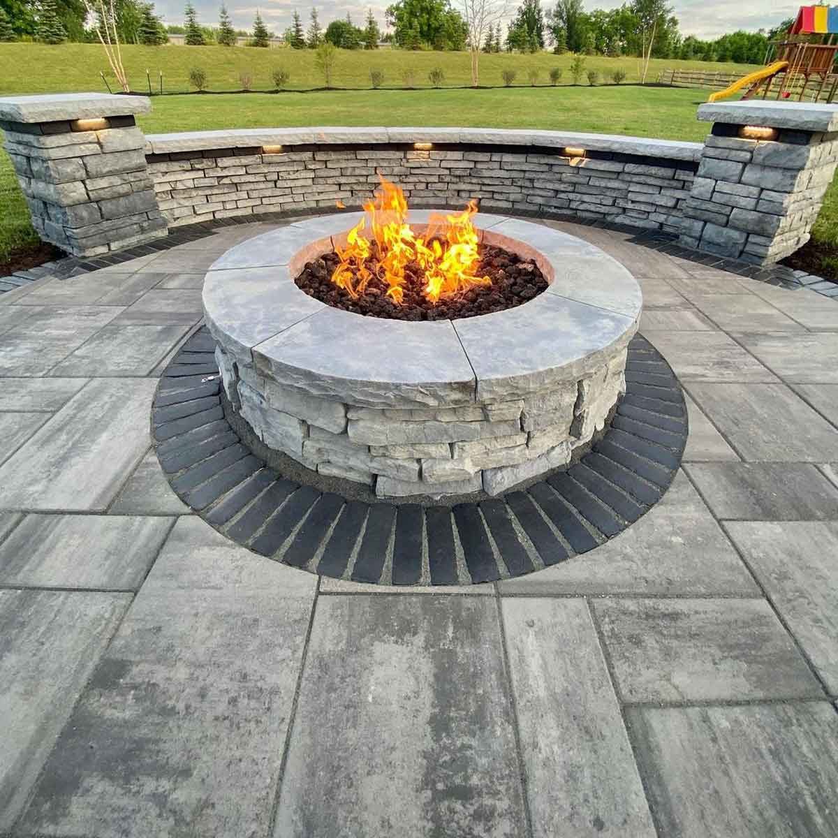 12 Outdoor Fire Pit Lighting Ideas The Family Handyman