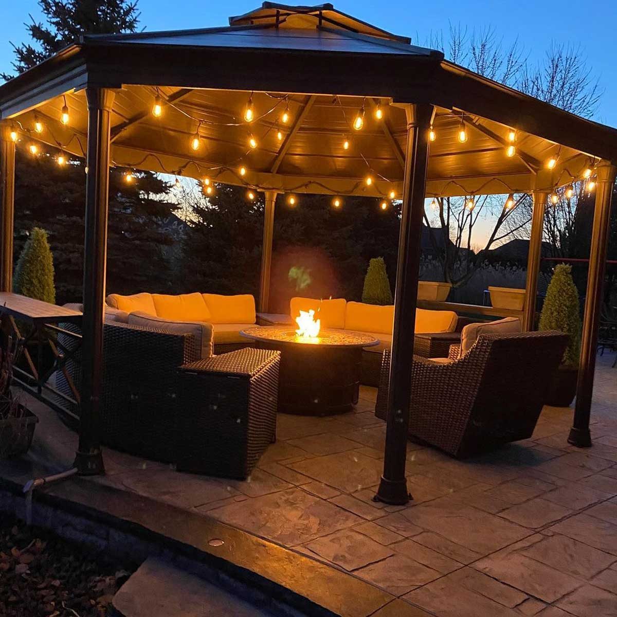 12 Outdoor Fire Pit Lighting Ideas | The Family Handyman