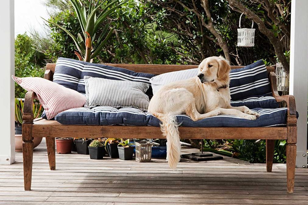 To Clean Outdoor Patio Furniture Cushions, Treat Them Like a Rug