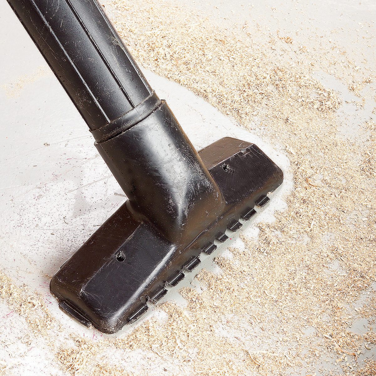 Vacuum cleaning carpet