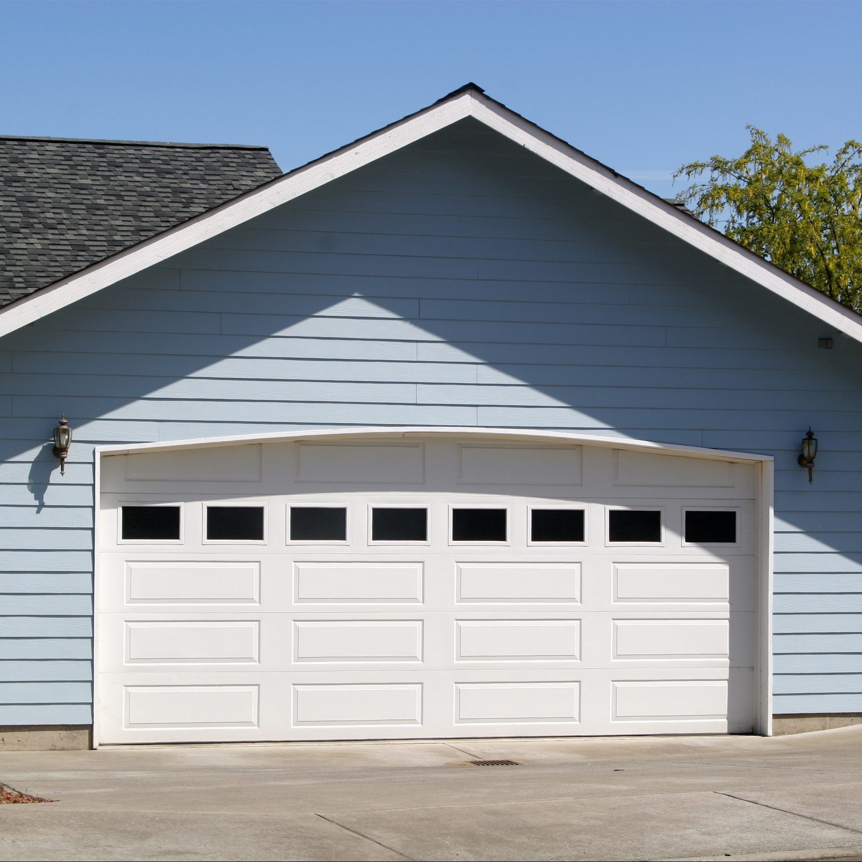 Arched Garage Door Opening