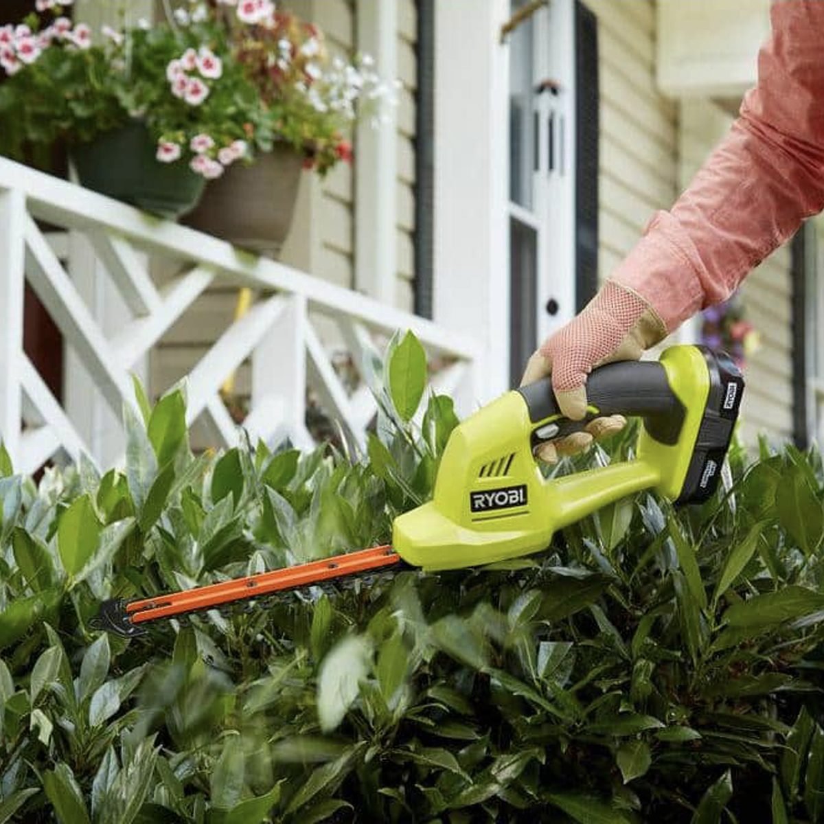 Electric hedge trimmer with 22-inch blade $50, more