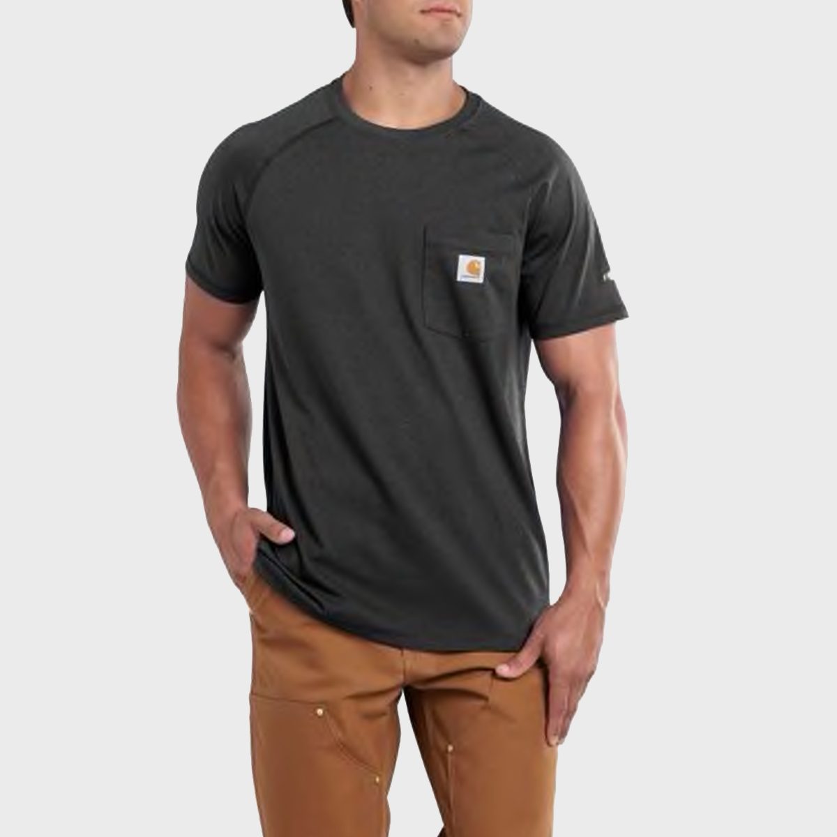 Force Relaxed Fit Midweight Short Sleeve Pocket T Shirt