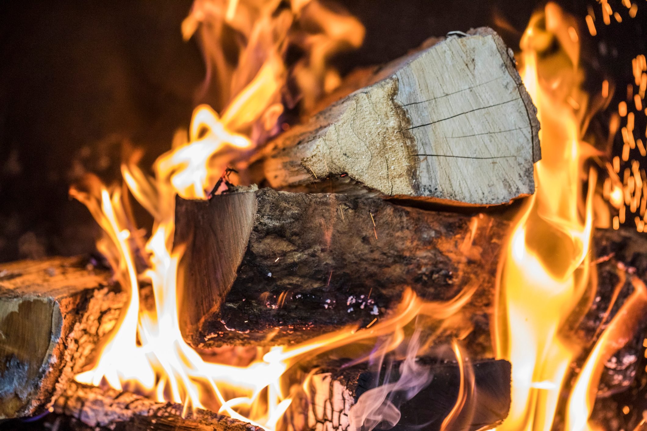 How long do fire logs take to dry?