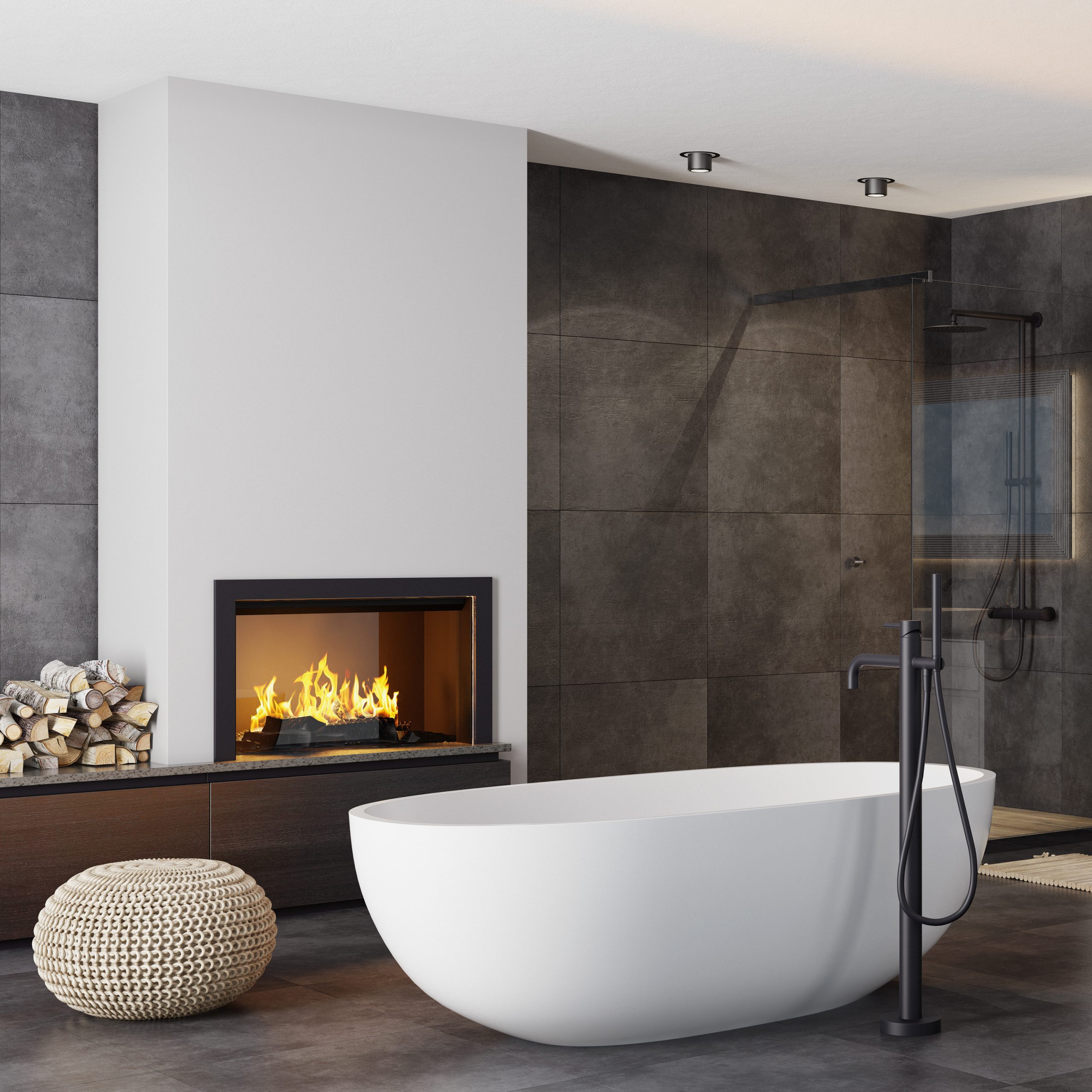 Bathroom Fireplaces: What You Need To Know
