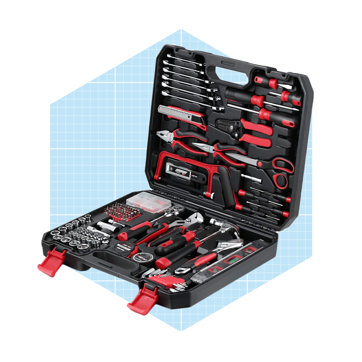 Eastvolt 218 Piece Household Tool Kit