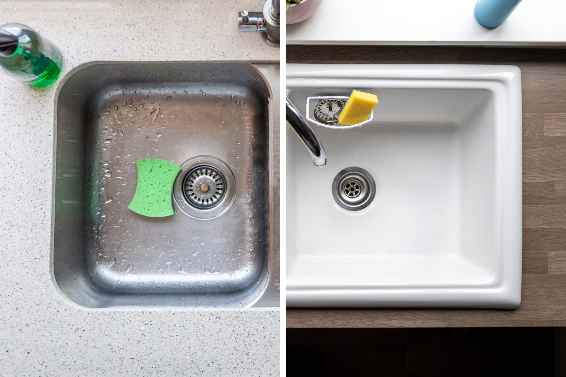 difference between kitchen and bathroom sink trap