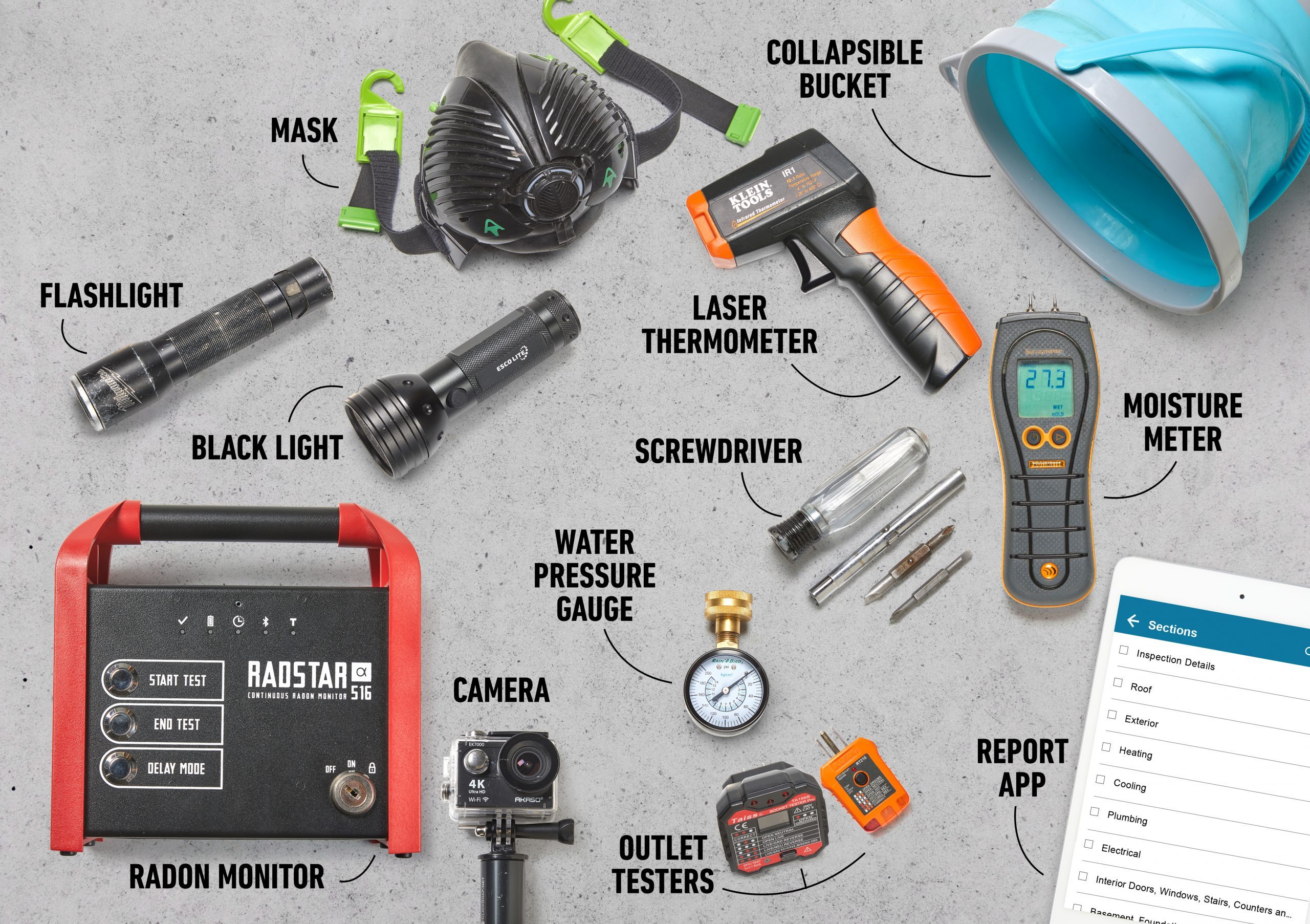 Home Inspection Tools: The Equipment of a Home Inspector