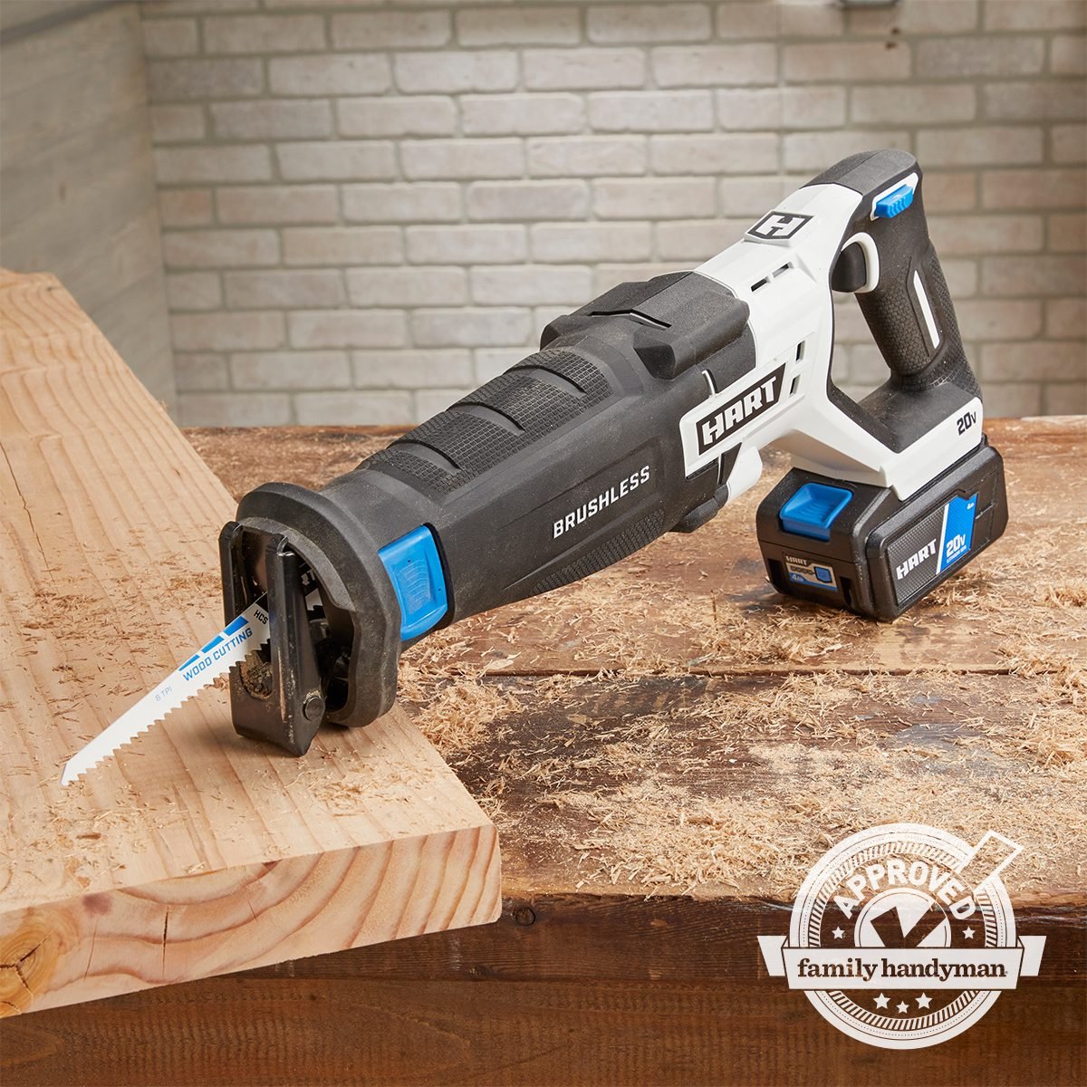 Family Handyman Approved: Hart Brushless Reciprocating Saw