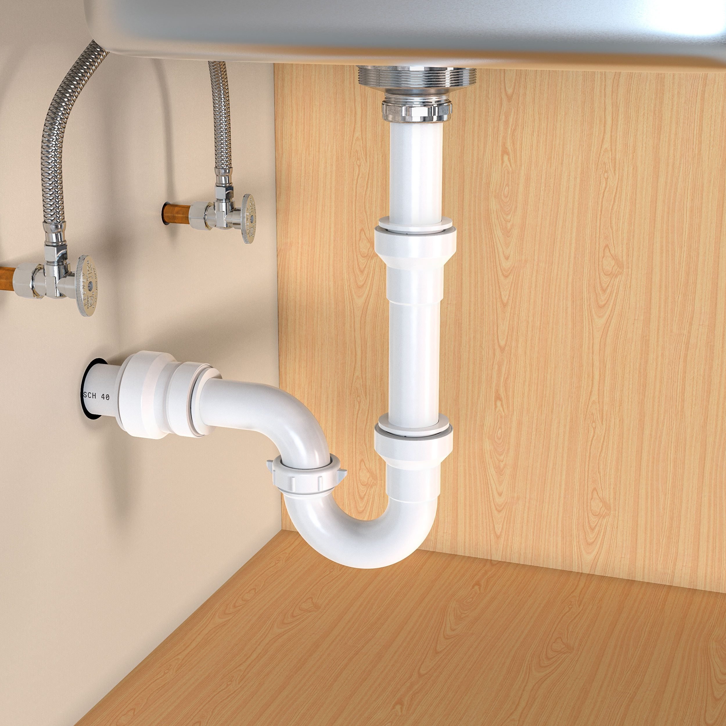Step by Step Installation of SIMPLE DRAIN for Double Sink 