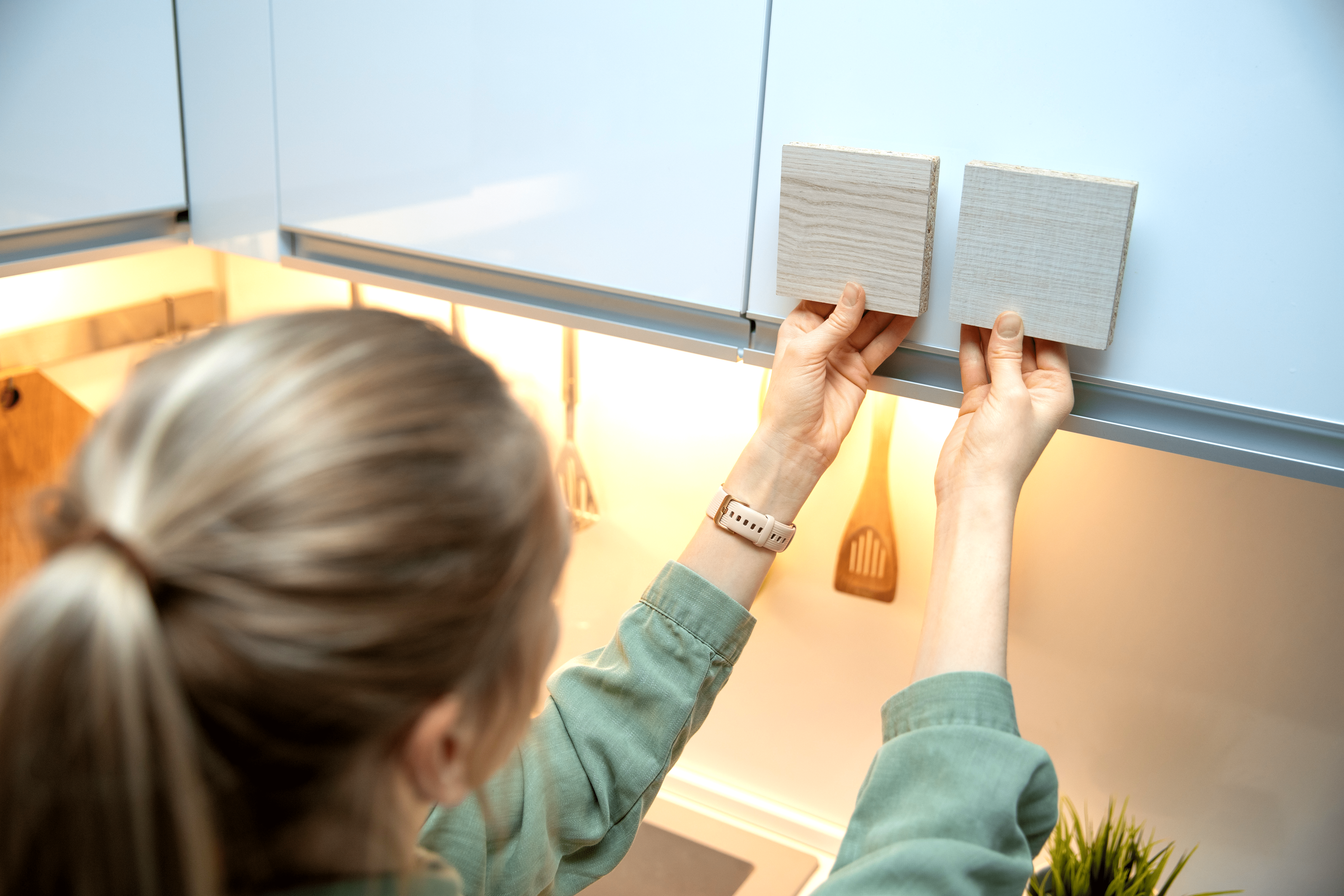 Wood Cabinets Gettyimages 1199639624