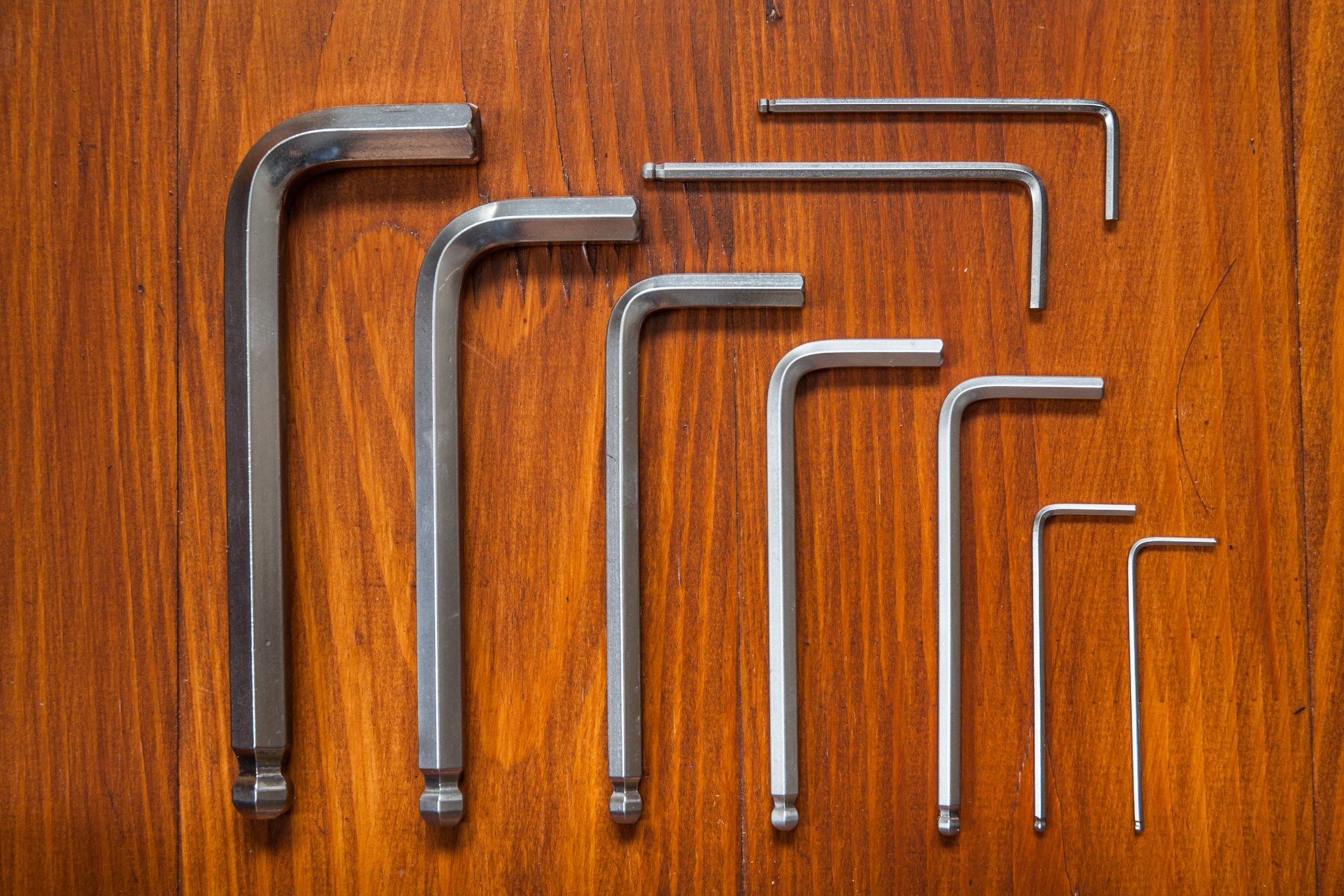 Allen Wrench Conversions Chart, Hex Key Size Guide