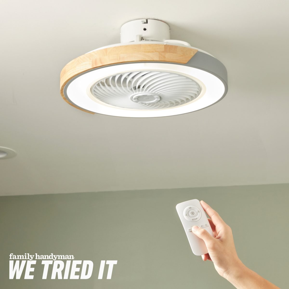 We Tried It: Bladeless Ceiling Fan