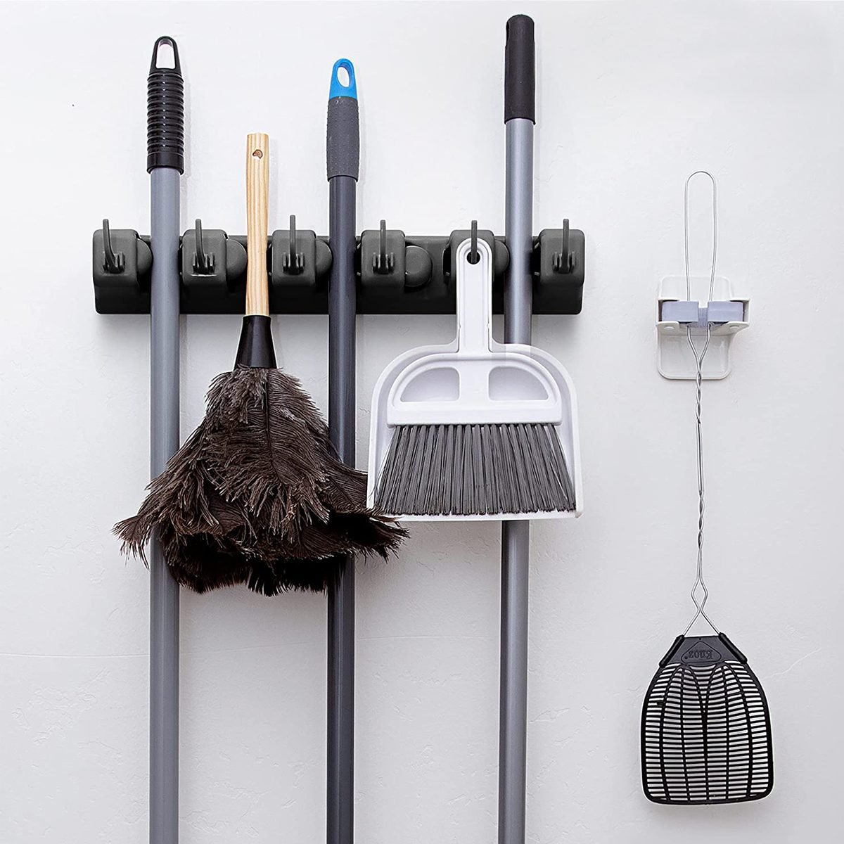 Broom And Mop Storage Ideas  Mop storage, Broom storage, Broom