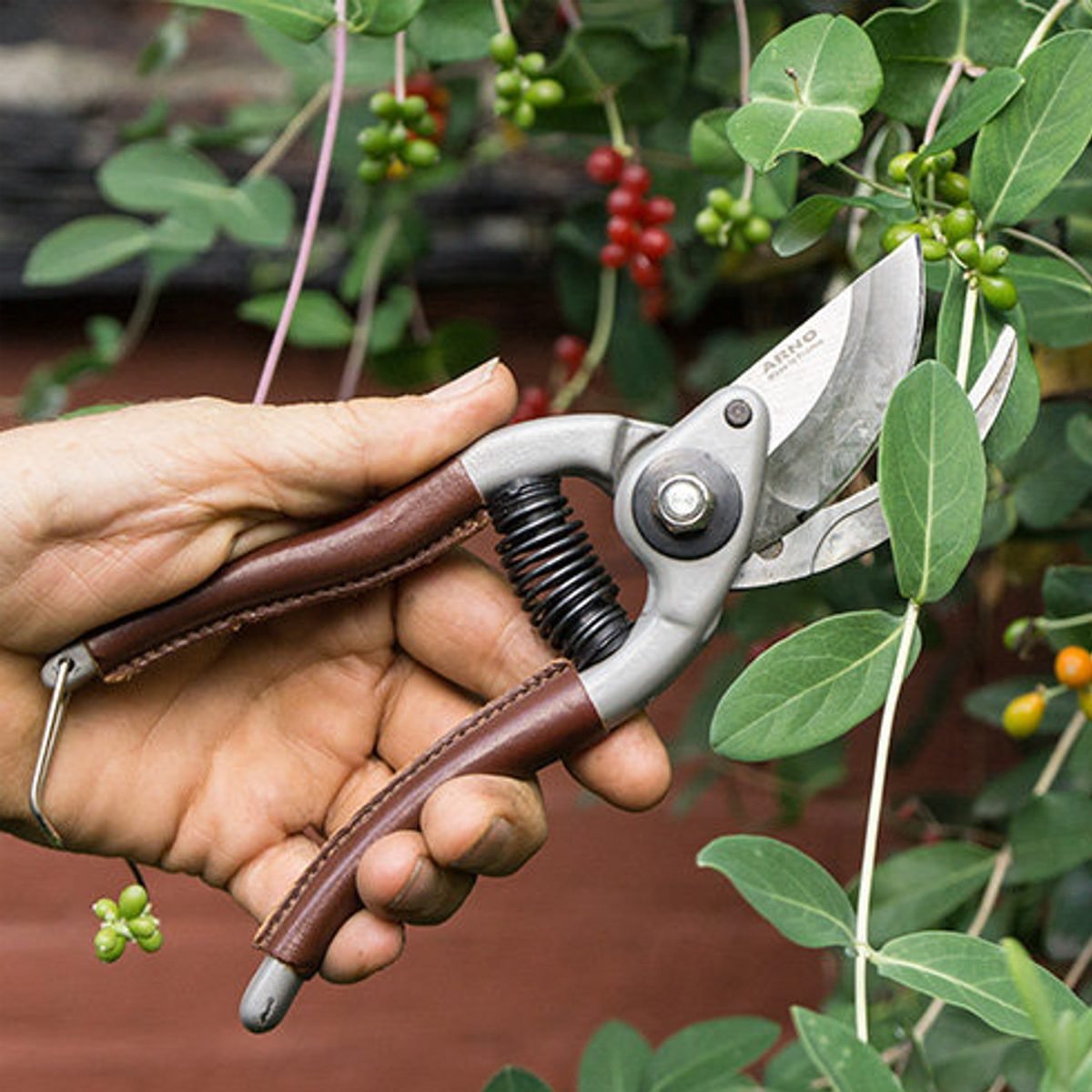 2 - pack Q-yard Pruning Shear, Mini- Extra Sharp Garden Hand Pruners,  Easier Cutting, Comfortable Ergonomic, Less Effort - Gardening Scissors for  Men