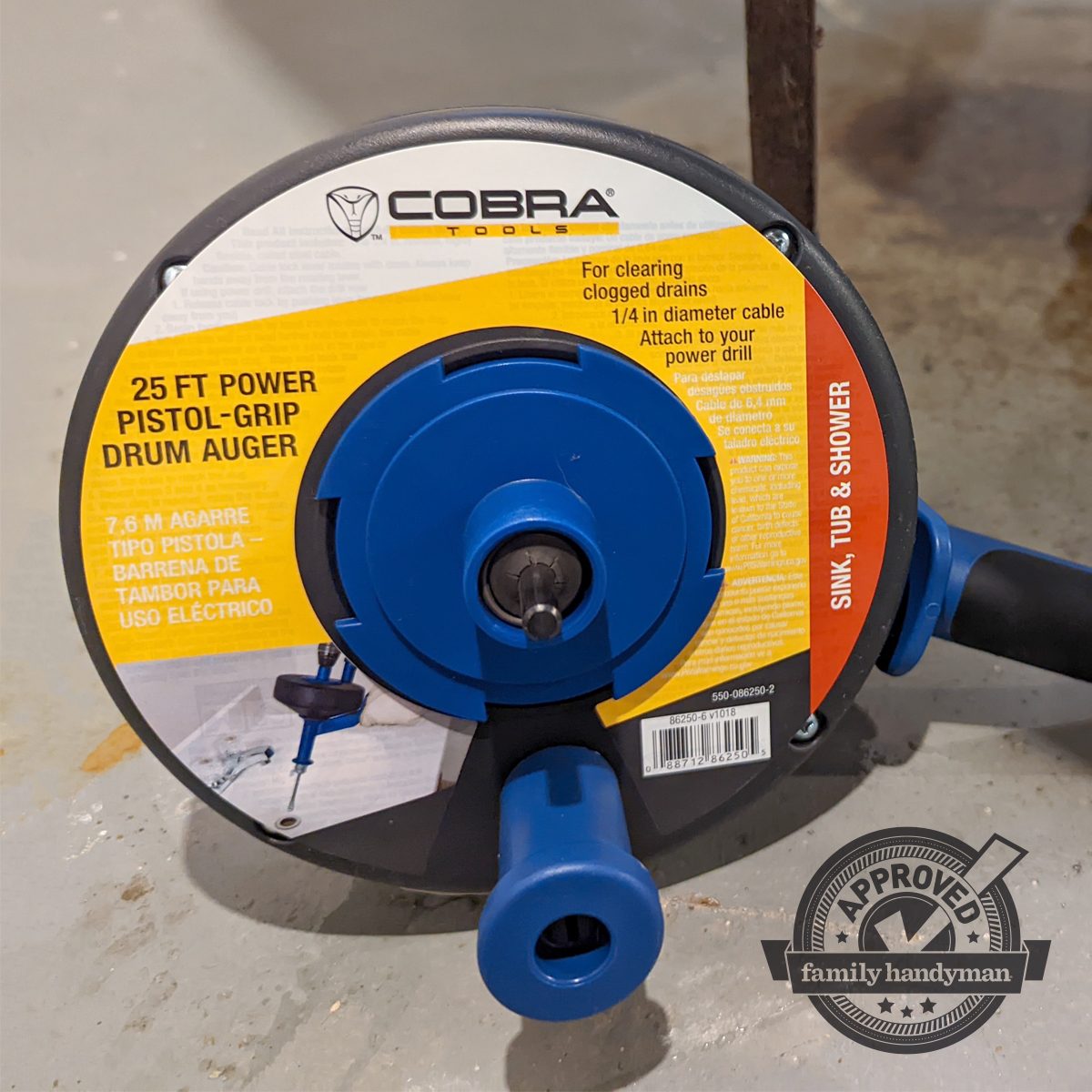 Cobra Tools Pistol-Grip Power Drum Auger: How To Use, Pros, Cons & Where to Buy