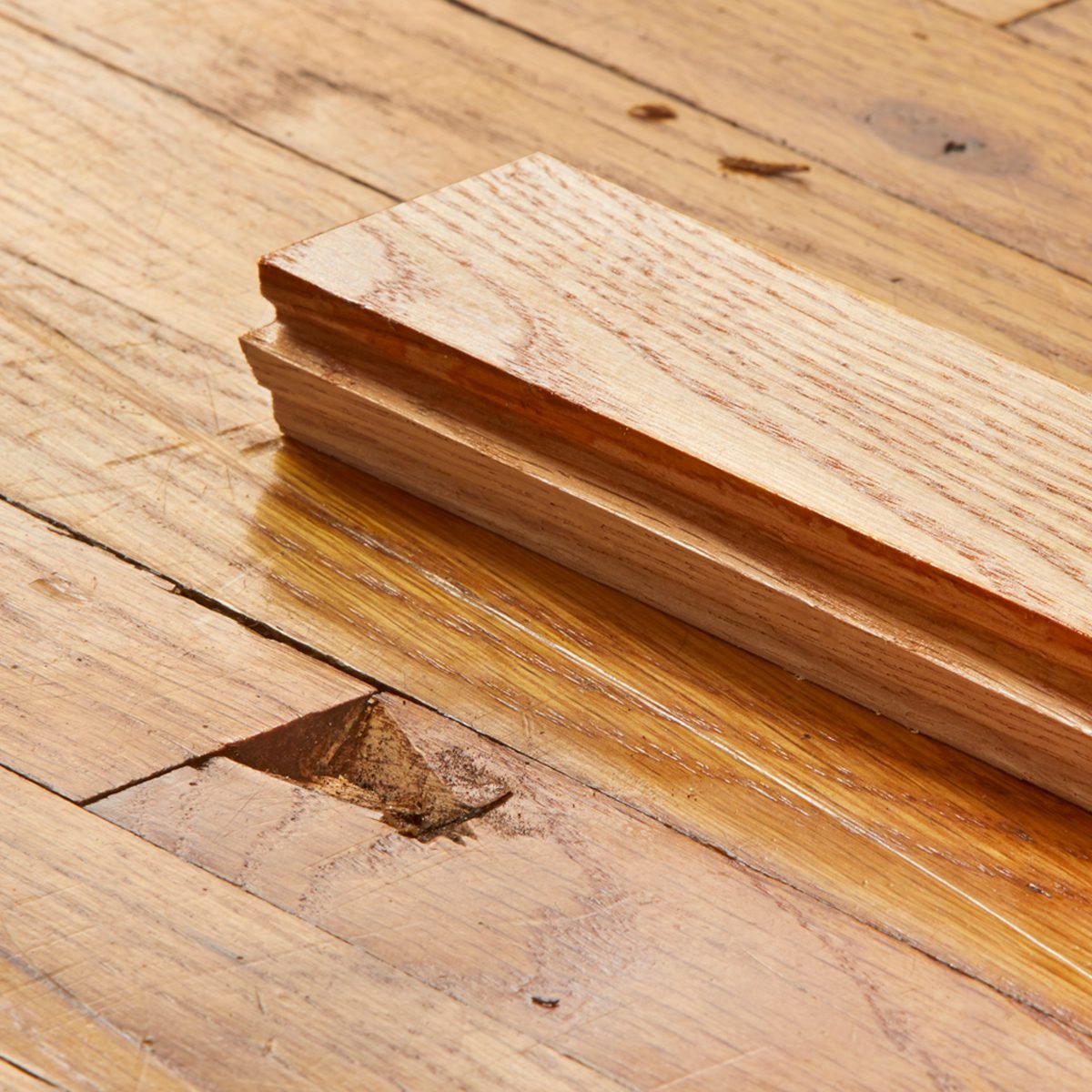 How to Replace a Damaged Hardwood Floor Board