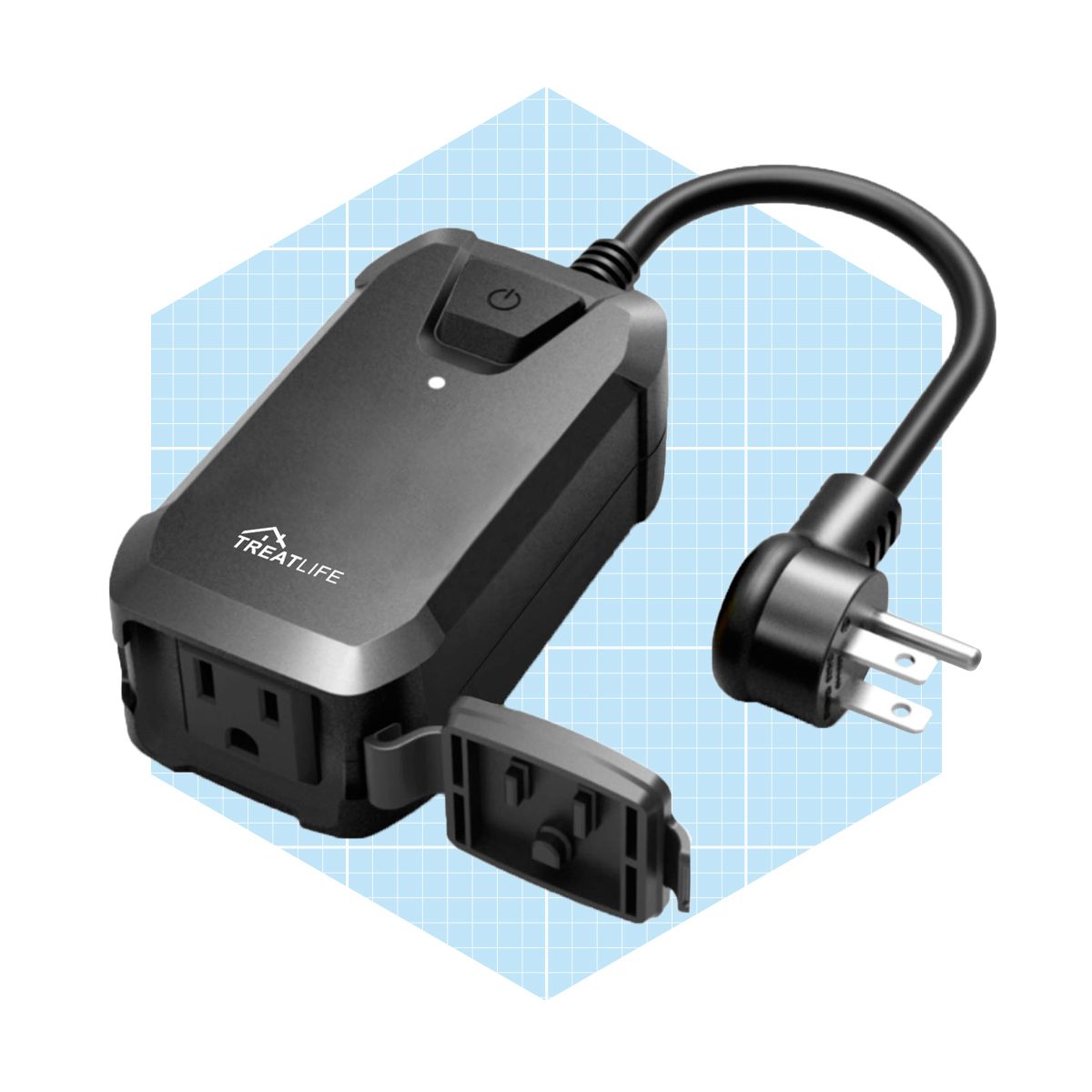 Aluratek ASHWP02F Smart Outdoor WiFi Plug