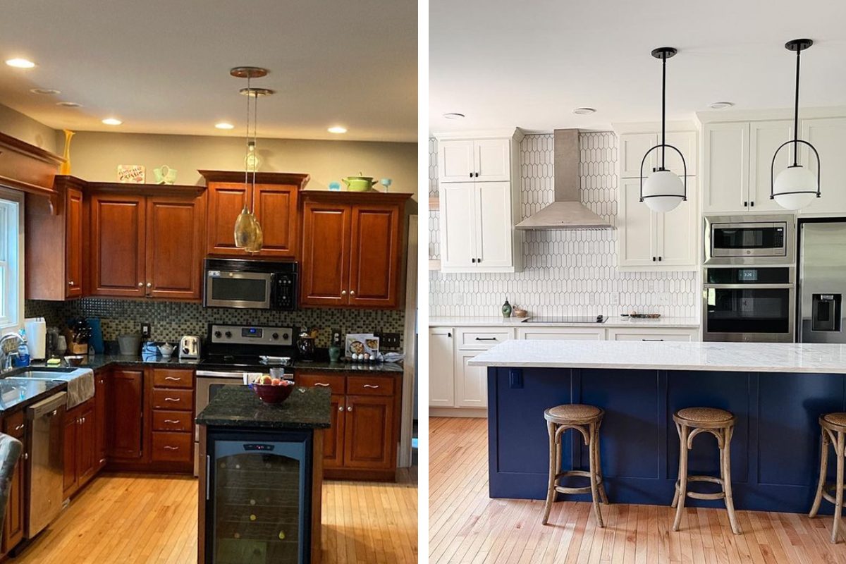 23 Best Kitchen Remodel Ideas - Kitchen Makeover Before & Afters 2023