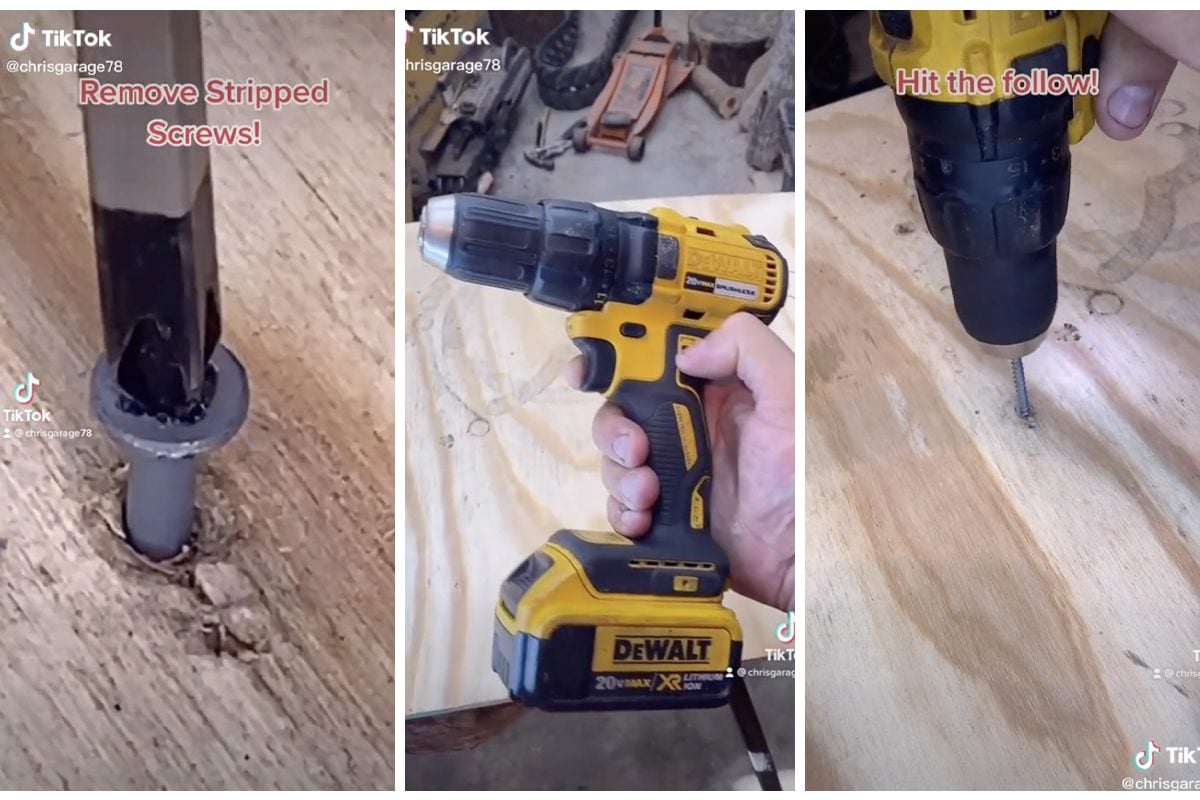 Does This TikTok Hack for Removing a Stripped Screw Really Work?
