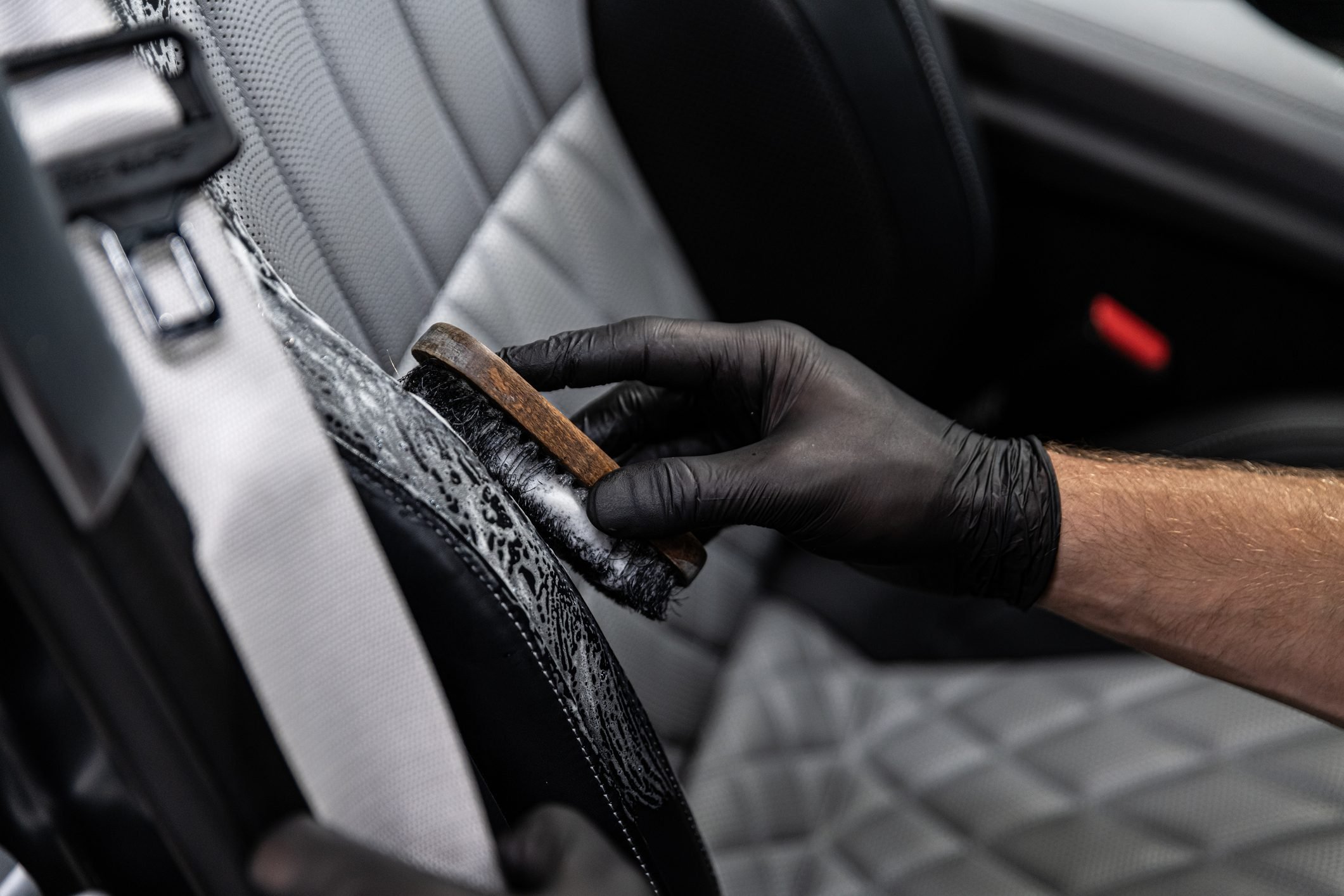 Can This Cheap Glass Cleaner Get Stains Out of Your Car's Upholstery?