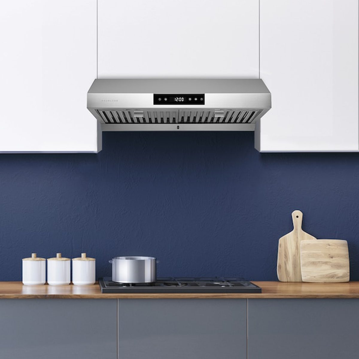 Hauslane Chef 30 In Ducted Stainless Steel Undercabinet Range Hood Ecomm Lowes.com  ?w=1200