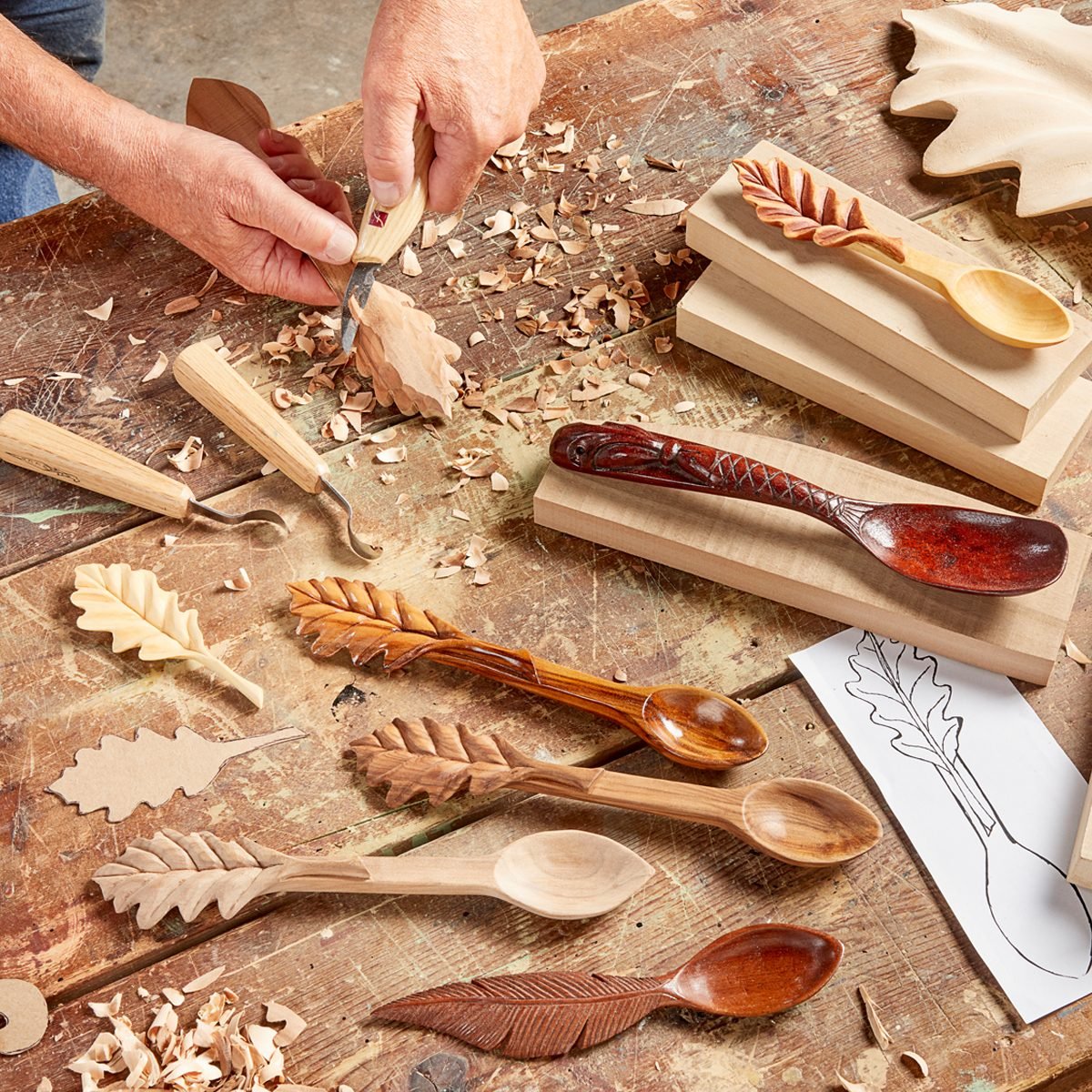 How to Hand Carve a Wooden Spoon