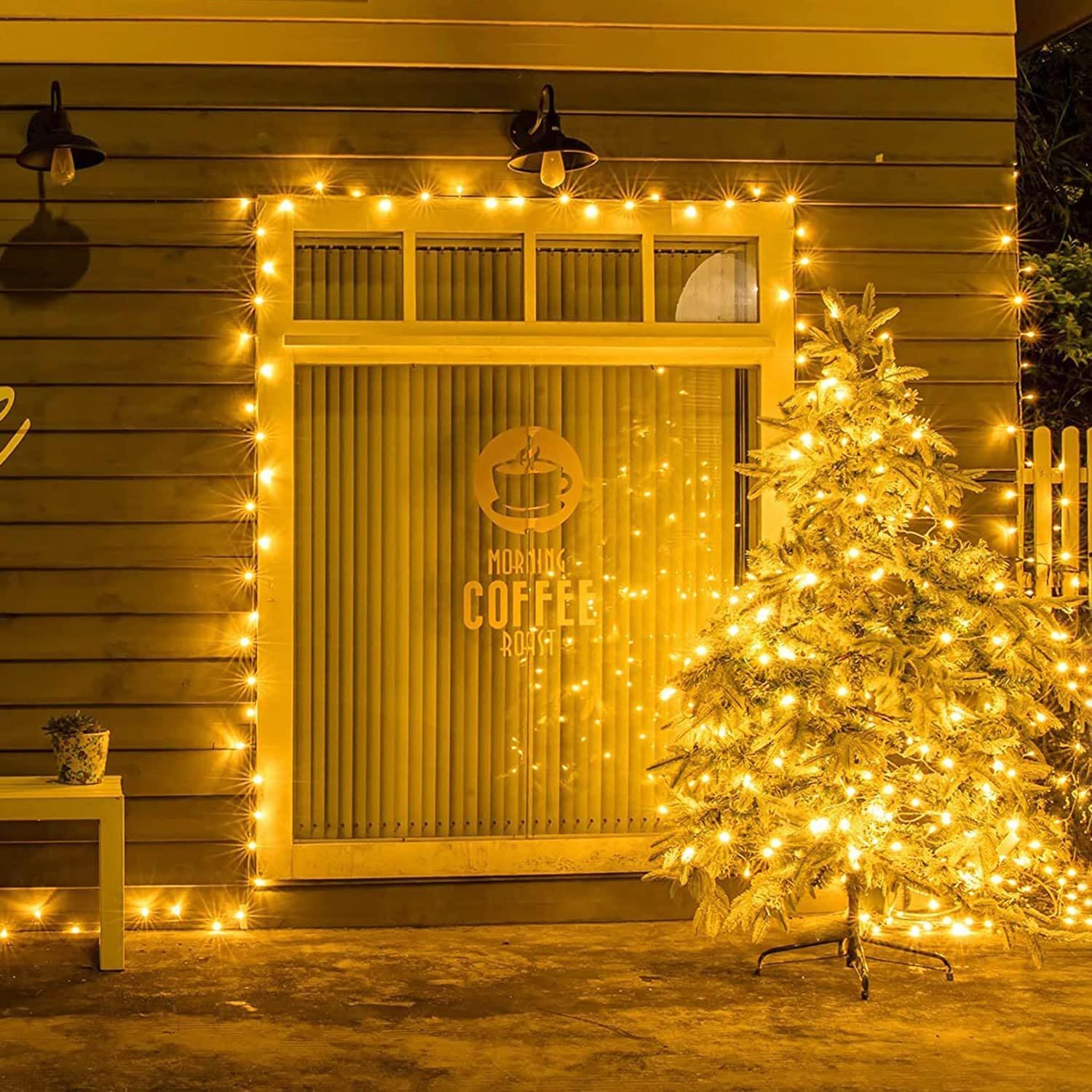 7 Non-Traditional Christmas Light Colors and Where to Find Them