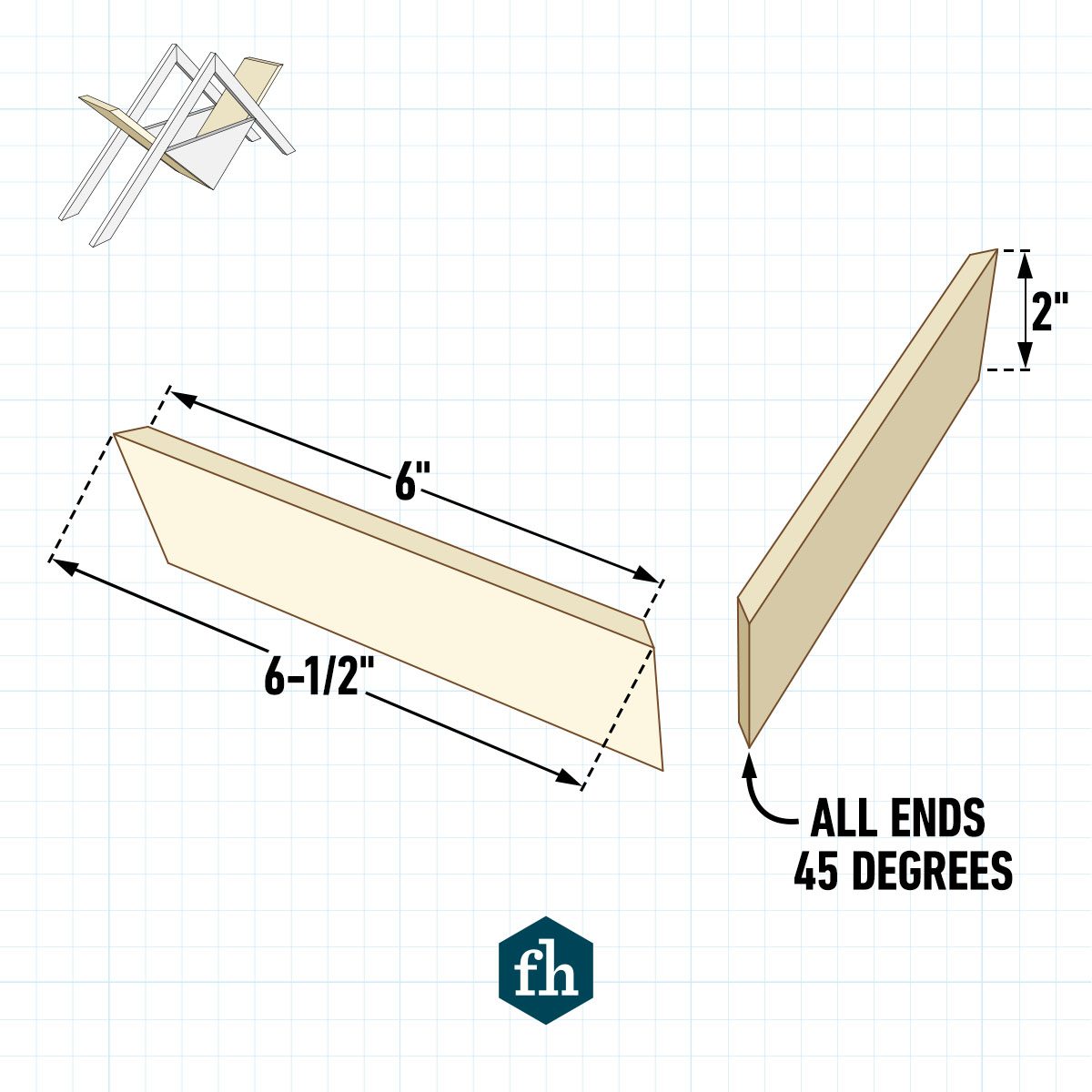 Napkinholder Step01 1200px How To Make A Diy Napkin Holder