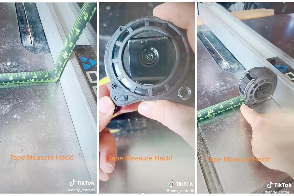 This Viral Tape Measure Hack Will Help You on Your Next DIY Project