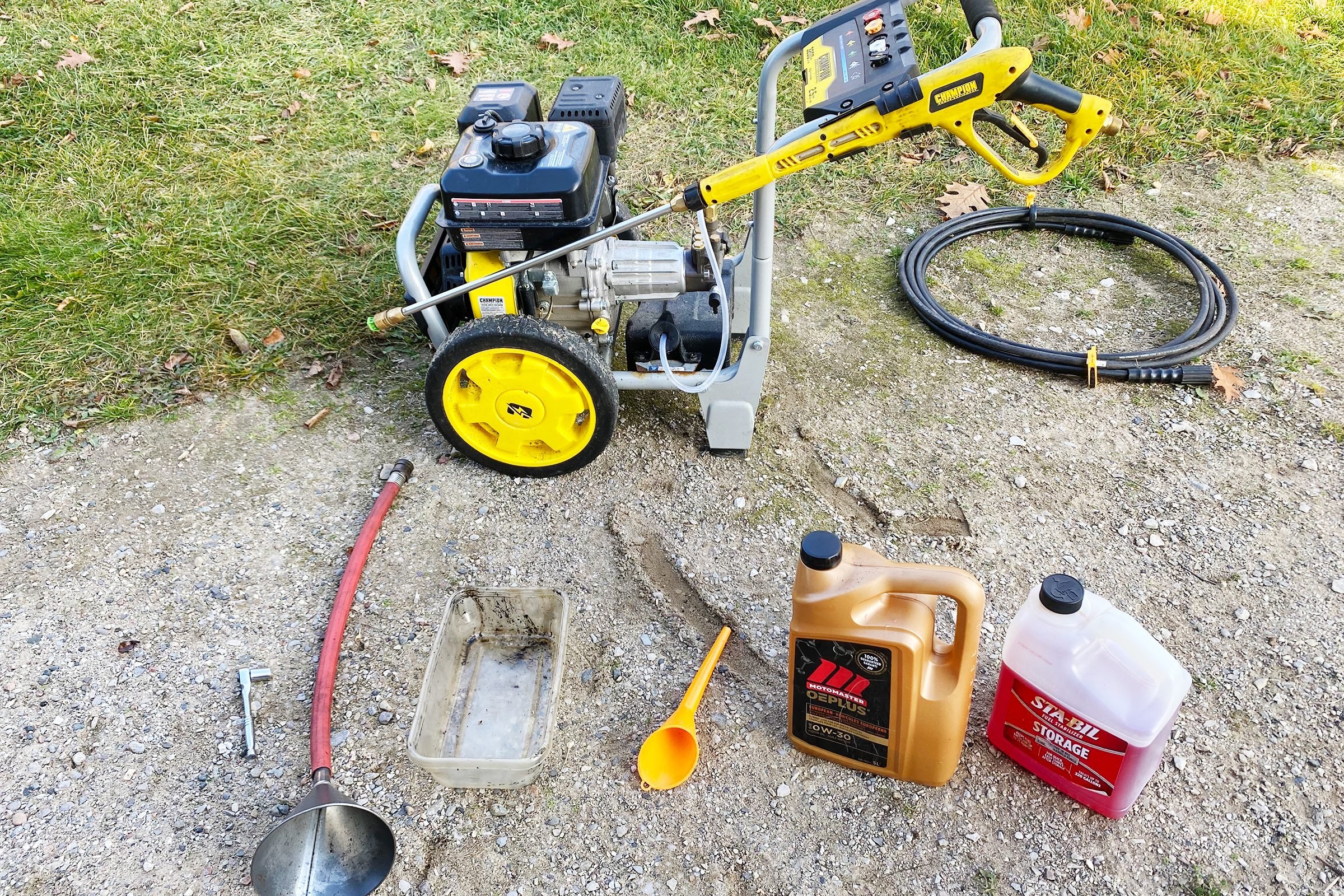 How To Winterize a Pressure Washer