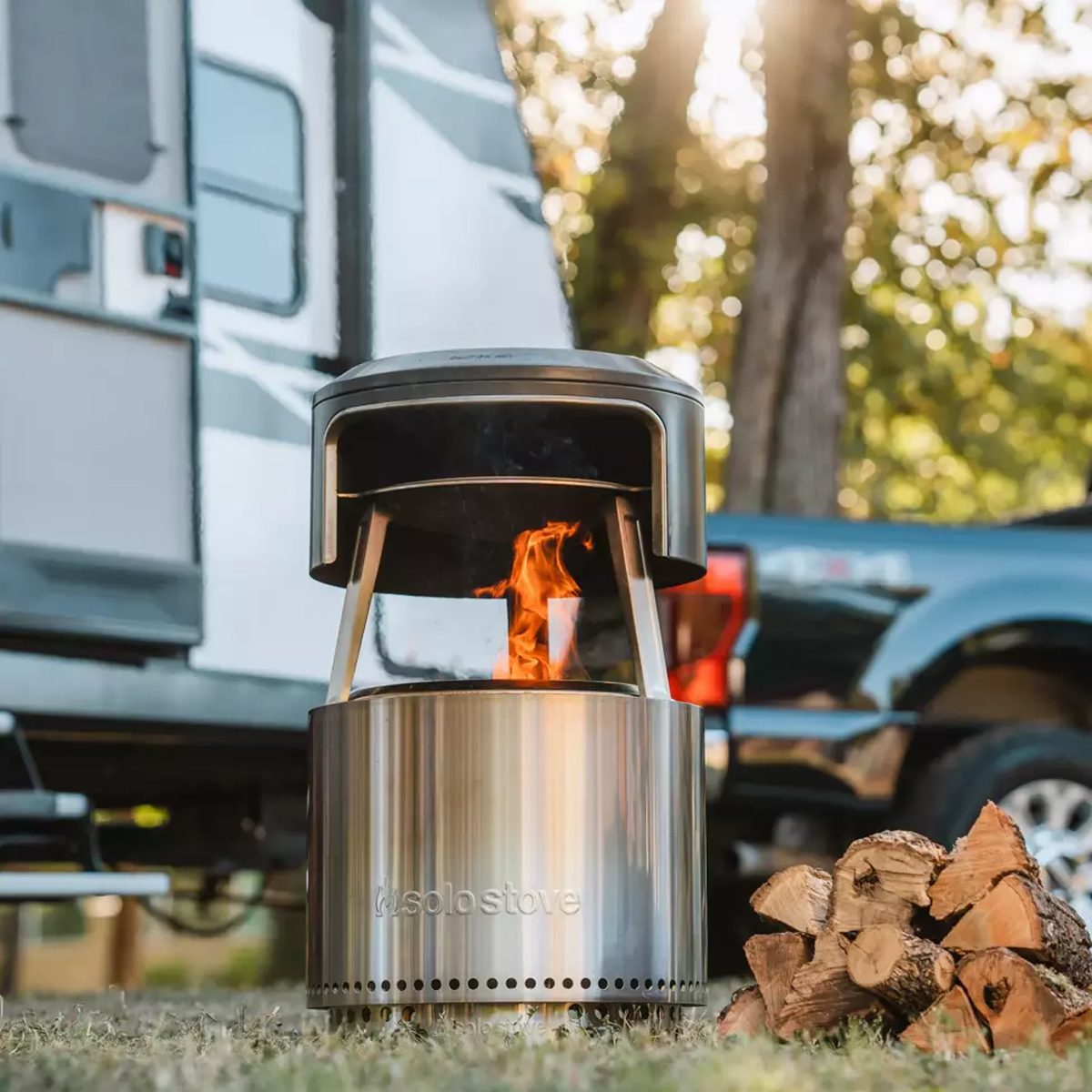 Solo Stove Just Launched a Portable Pizza Oven, And It's on Sale Right Now